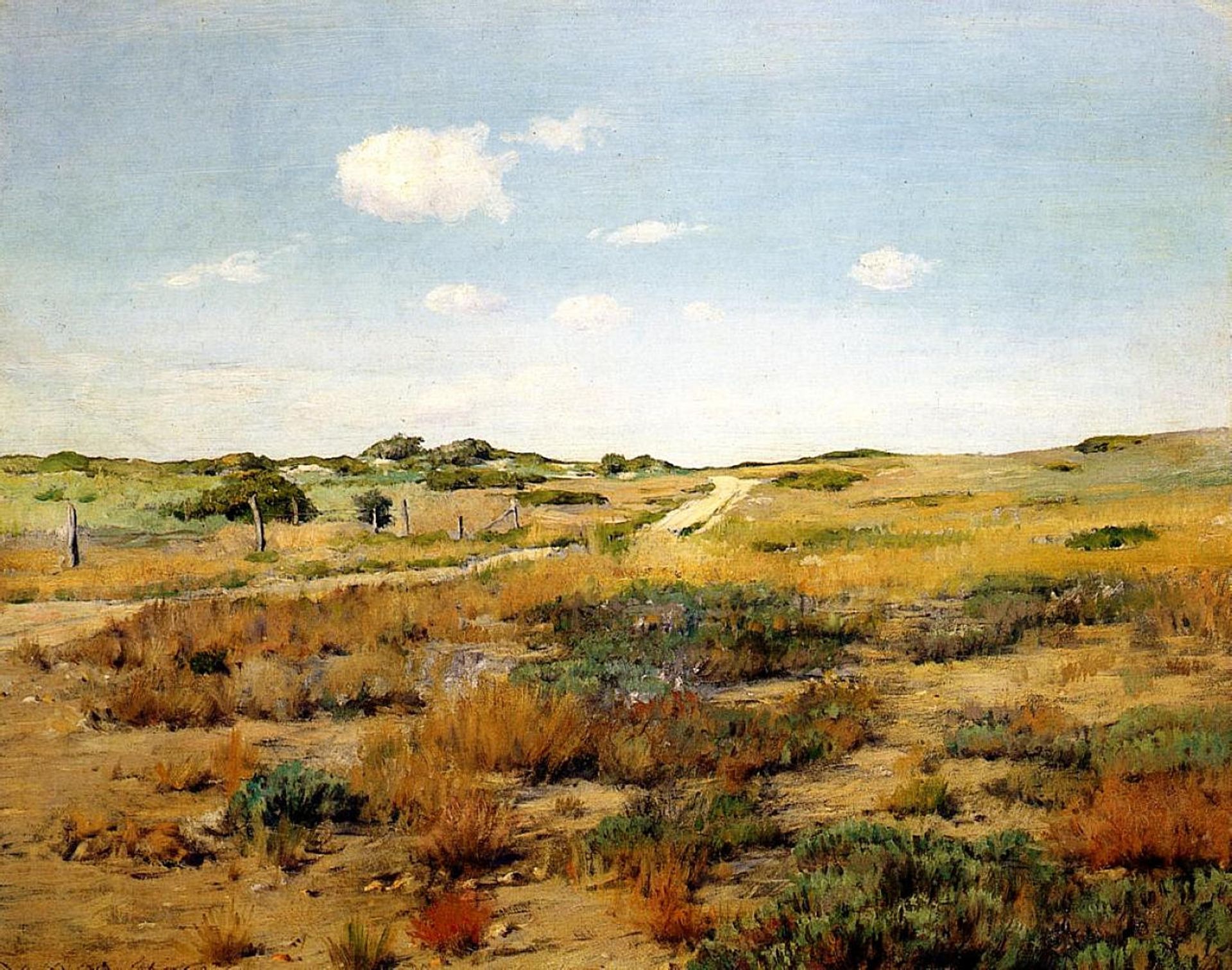 Shinnecock Hills by William Merritt Chase