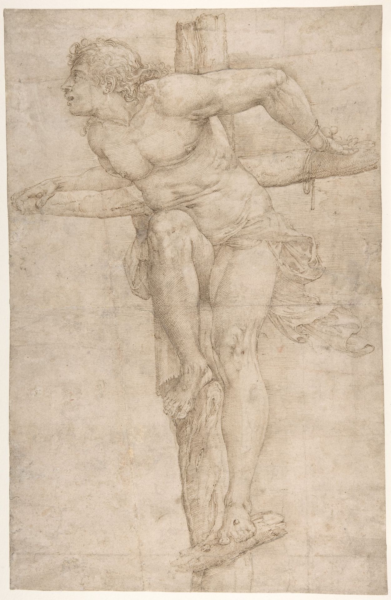 The Penitent Thief on the Cross by Battista Franco