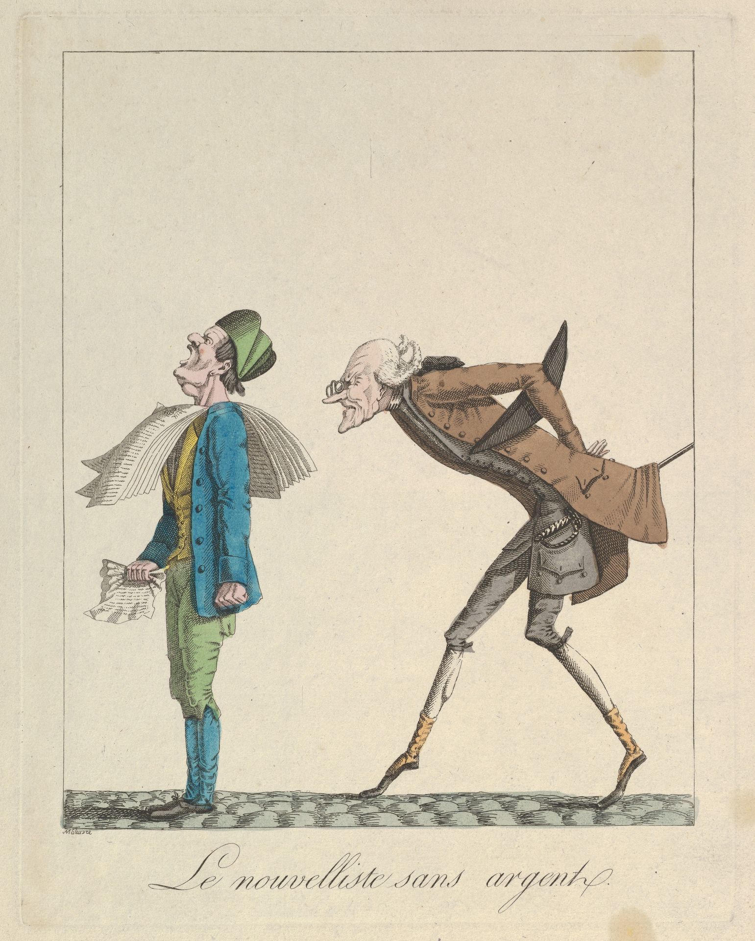 Le Nouvelliste Sans Argent by Louis Maleuvre