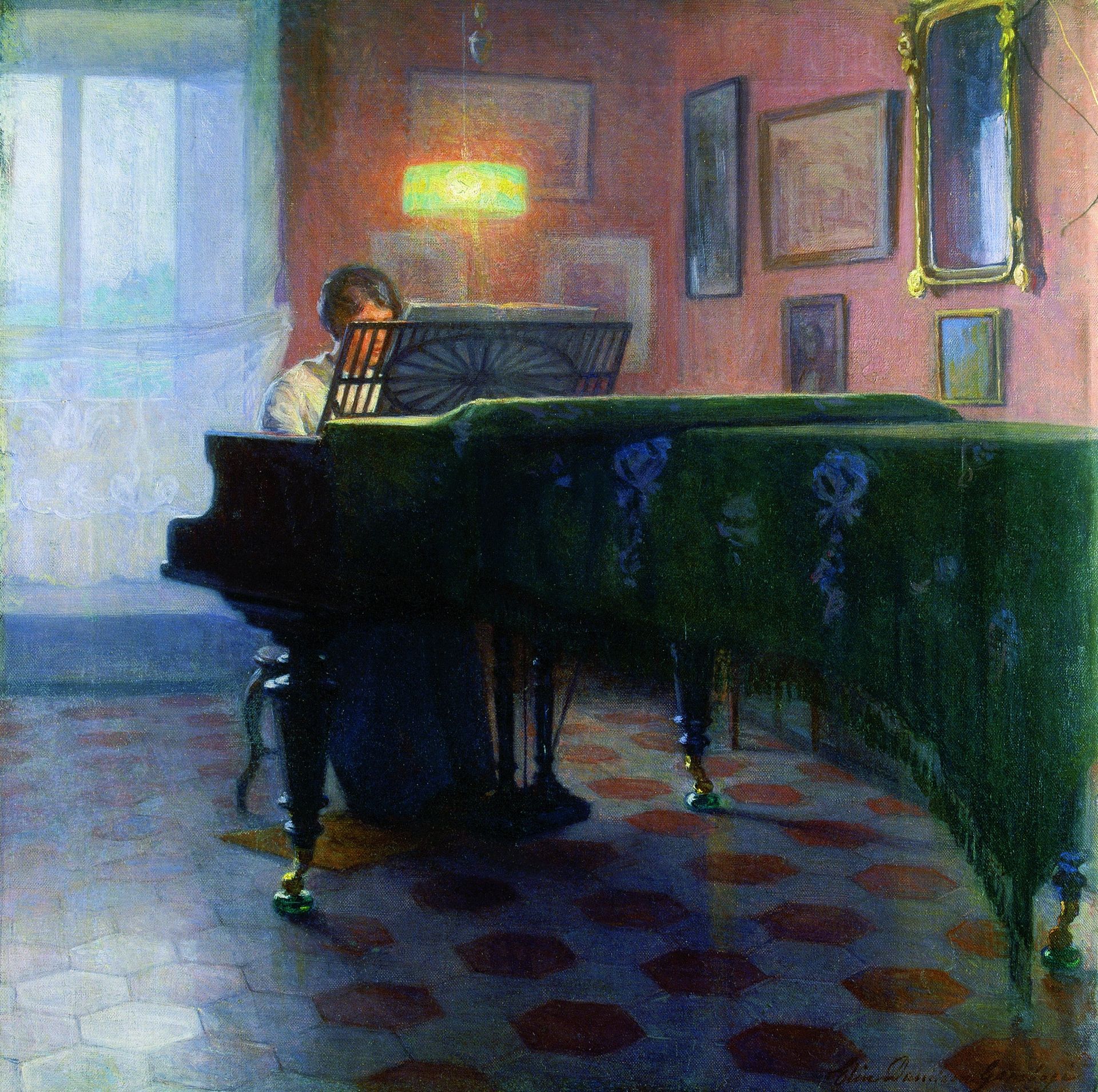 Pianospelare by Elin Danielson-Gambogi