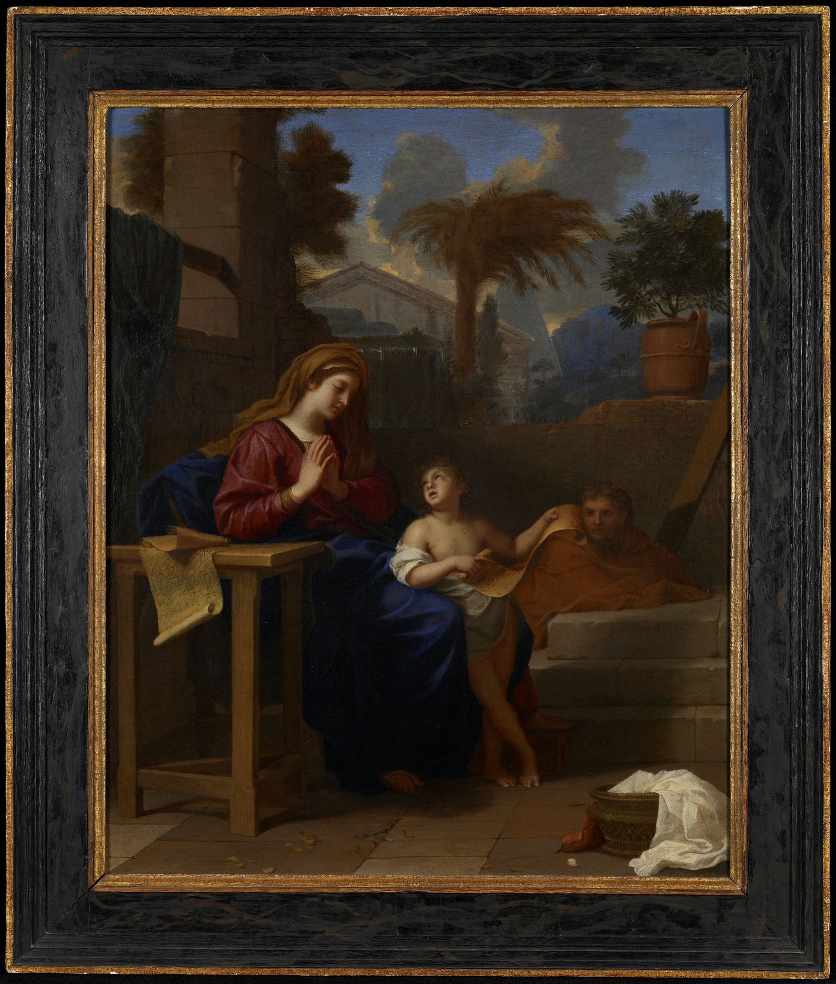 The Holy Family in Egypt by Charles Lebrun