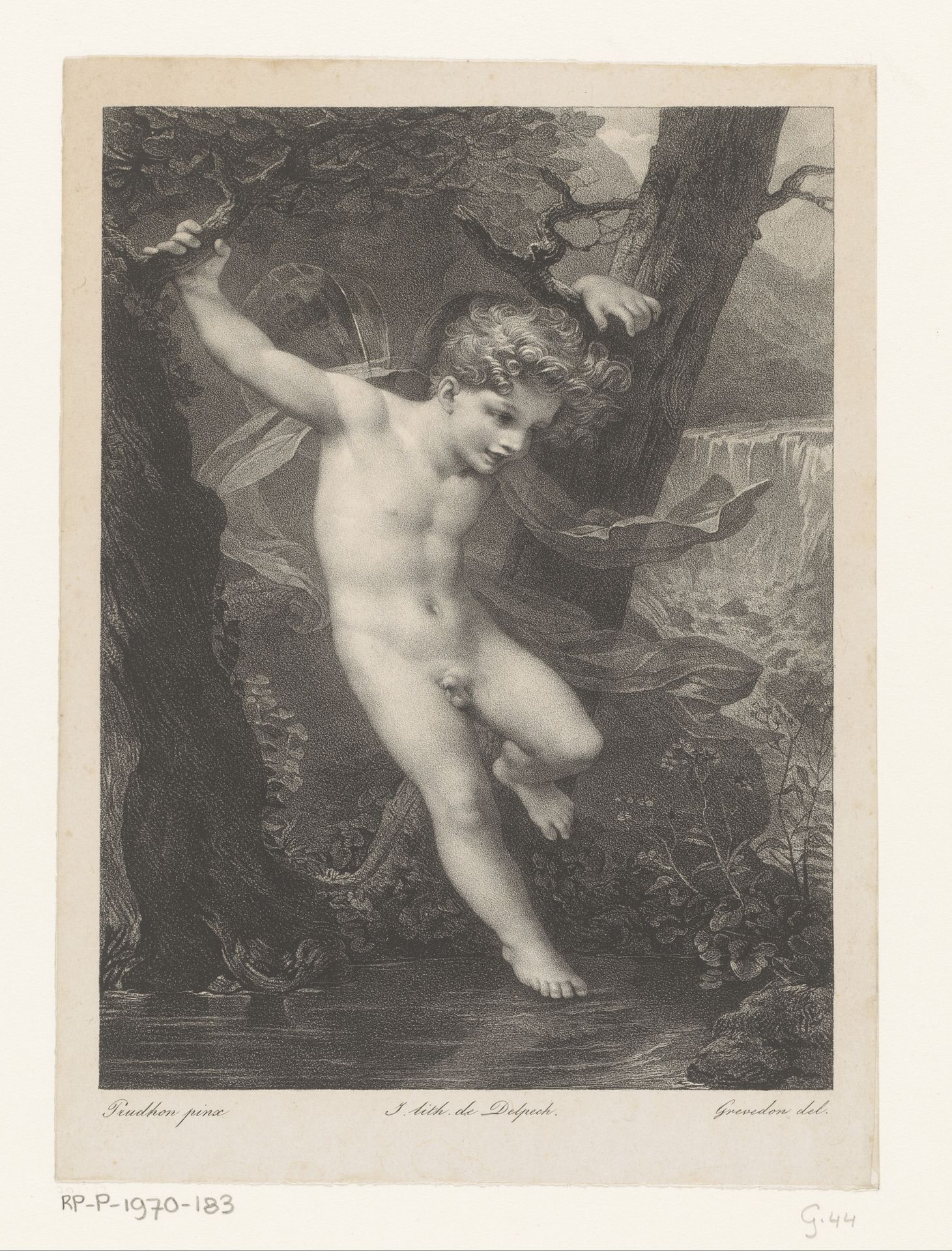 Zephyrus by Henri Grevedon