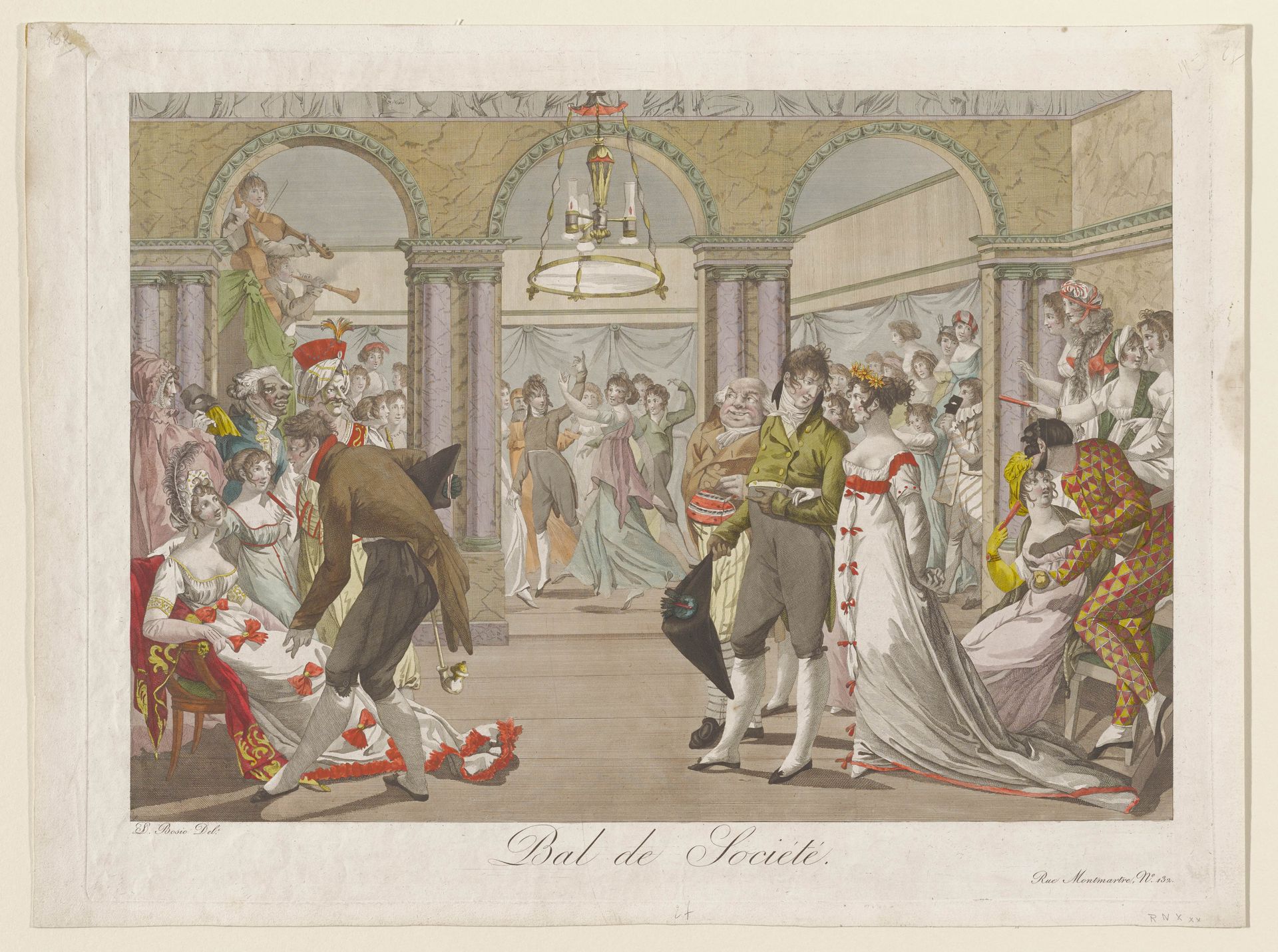 Bal de Societe by Louis Charles Ruotte