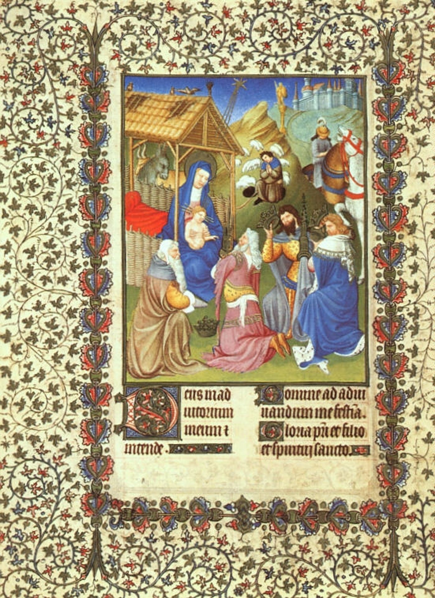 The Adoration of the Magi by Limbourg brothers