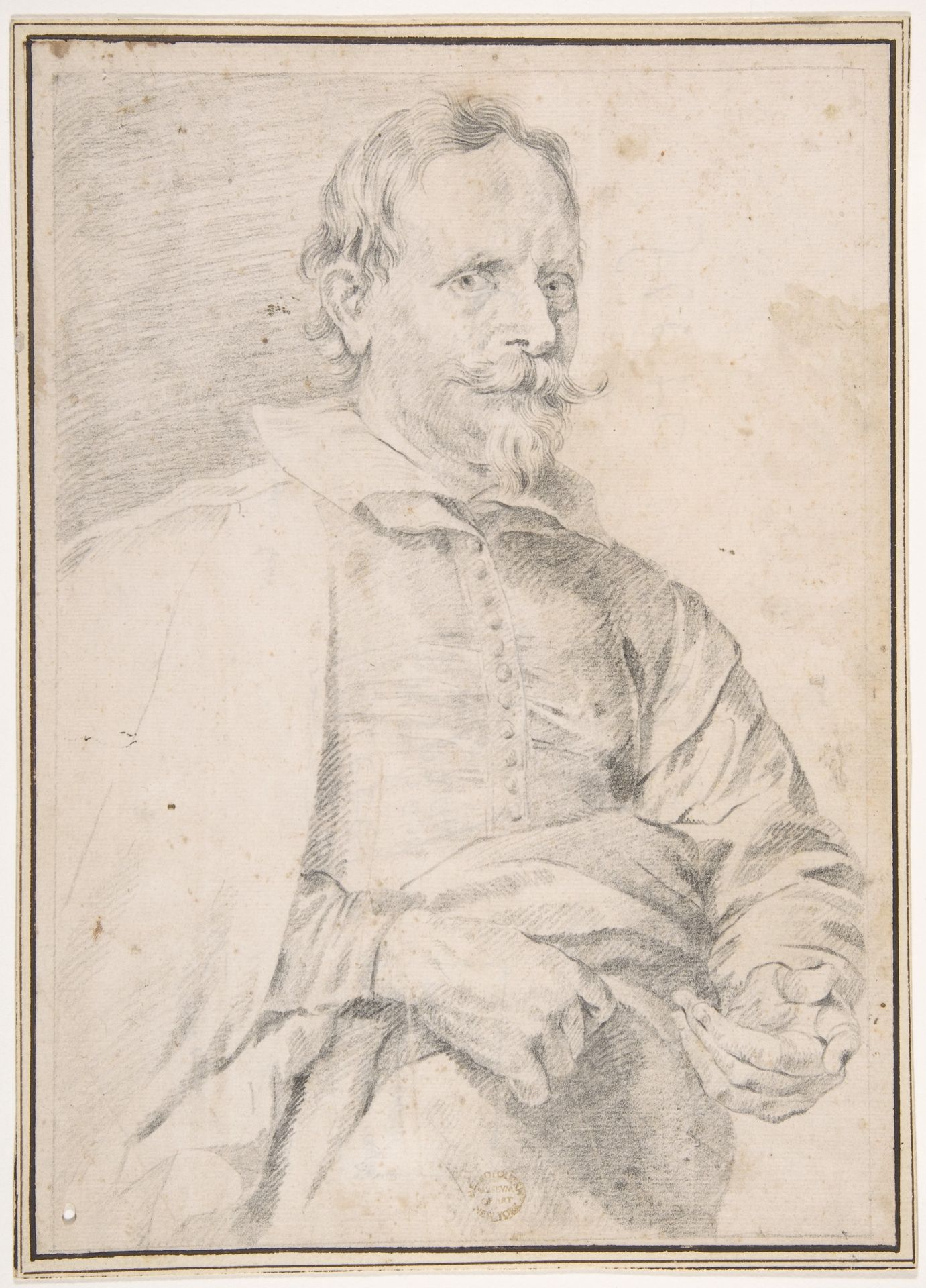 Portrait of Cornelis de Vos by Anonymous