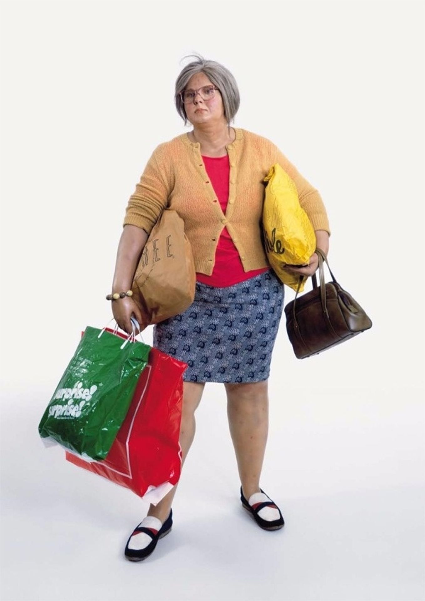 Young Shopper by Duane Hanson
