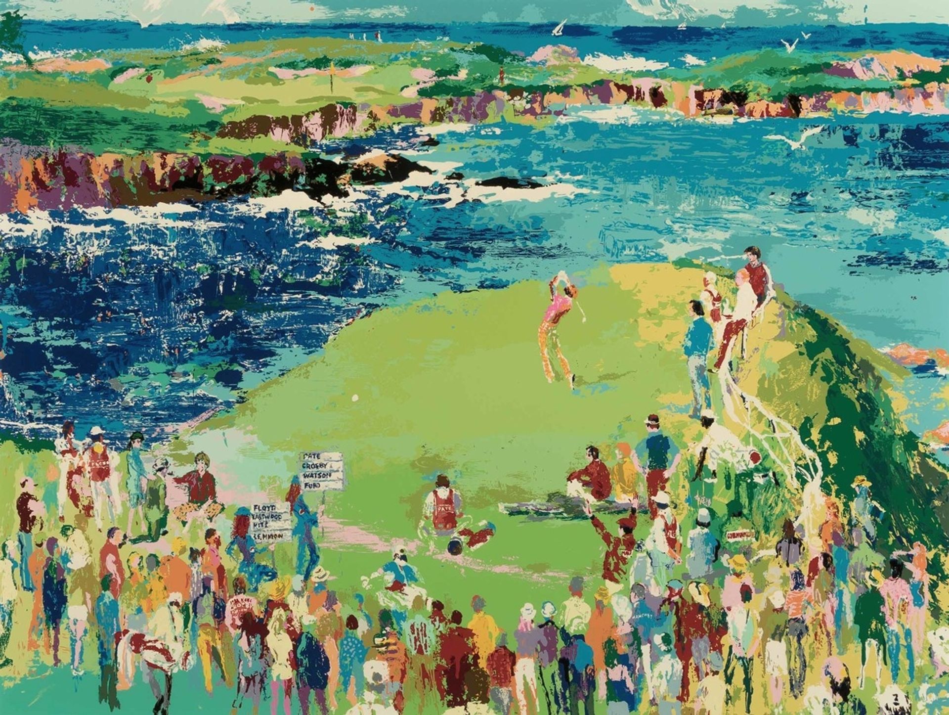 16th at Cypress by LeRoy Neiman