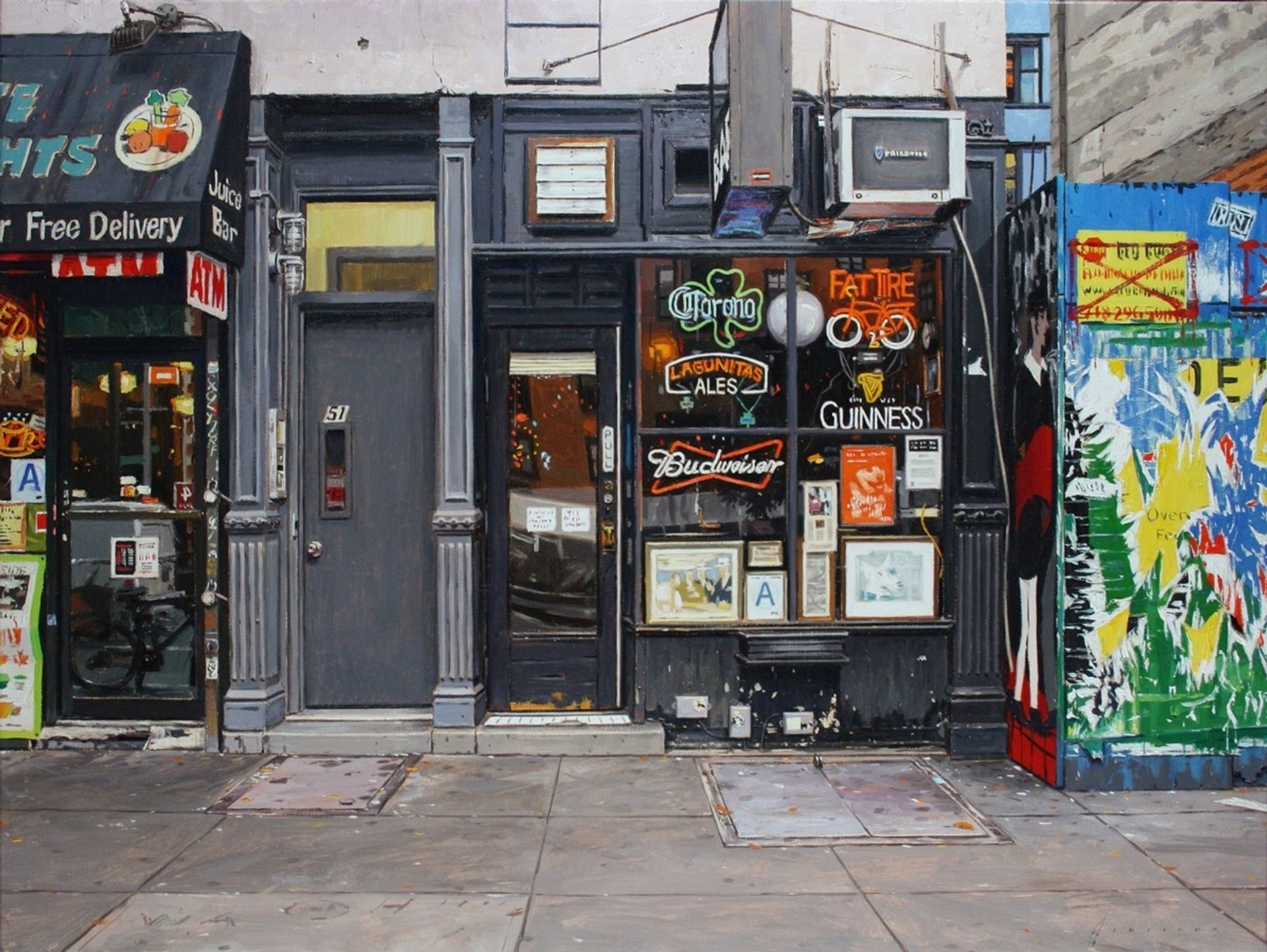 NYC Bar by Vincent Giarrano