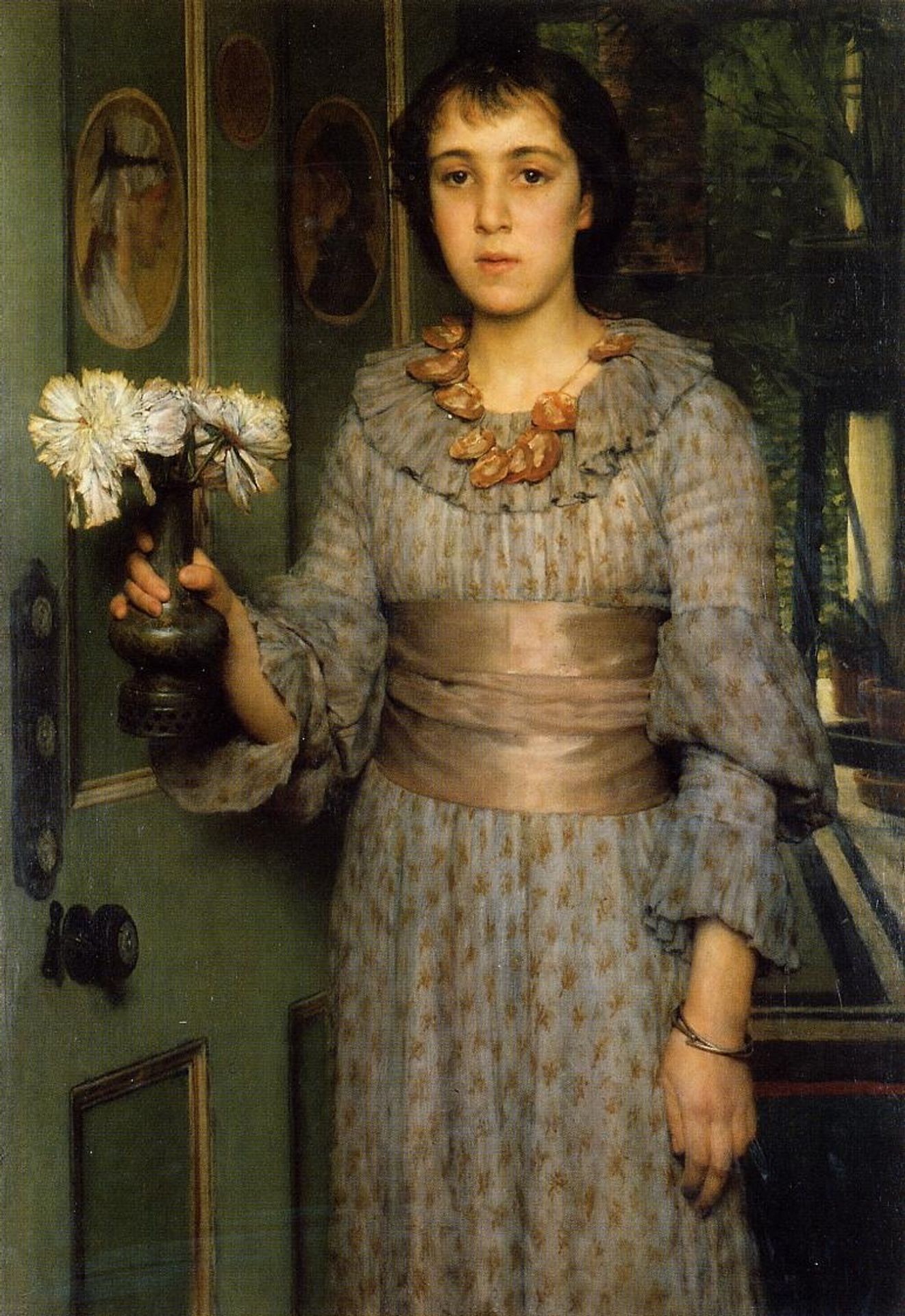 Anna Alma Tadema by Lawrence Alma-Tadema