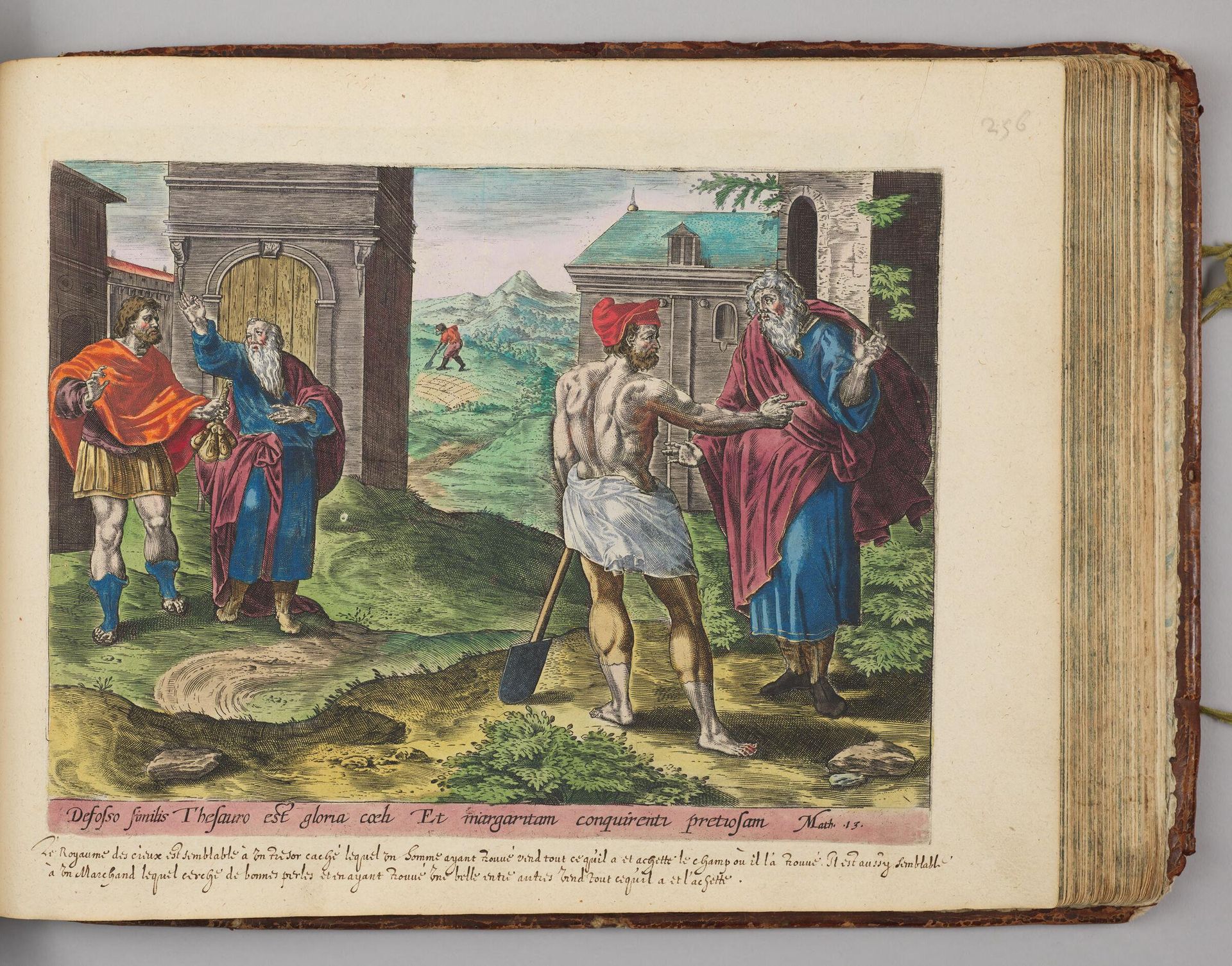 The Parable of the Hidden Treasure and the Pearl by Hans Collaert the Elder