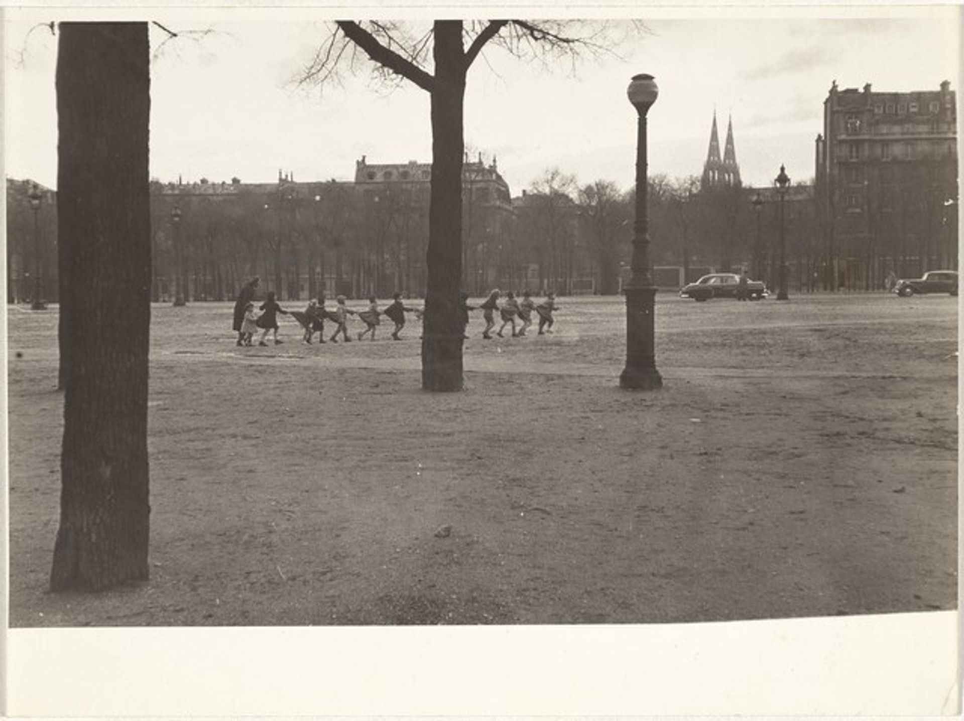 Children playing, Paris by Robert Frank