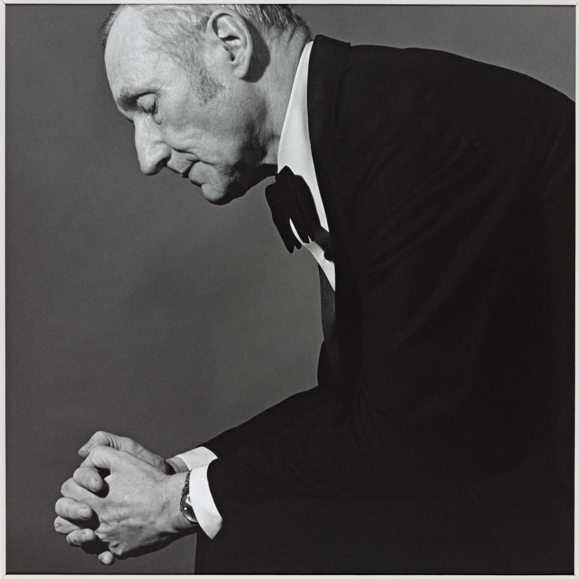 William Burroughs by  Robert Mapplethorpe