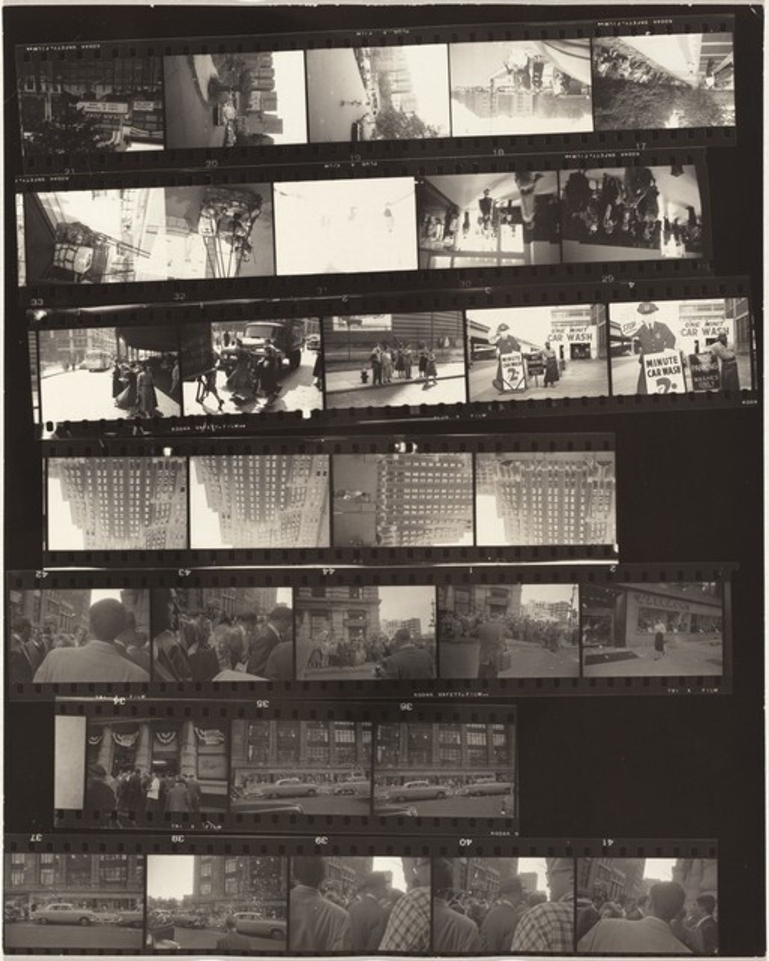 New York City no number by Robert Frank