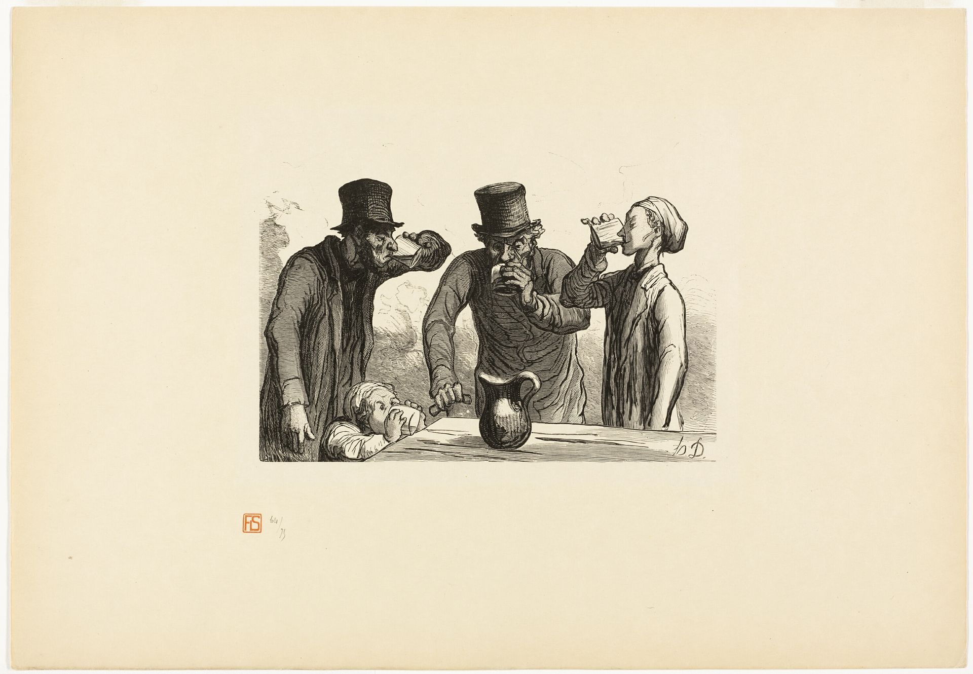 Physiology of Drinking: The Four Ages by Charles Maurand