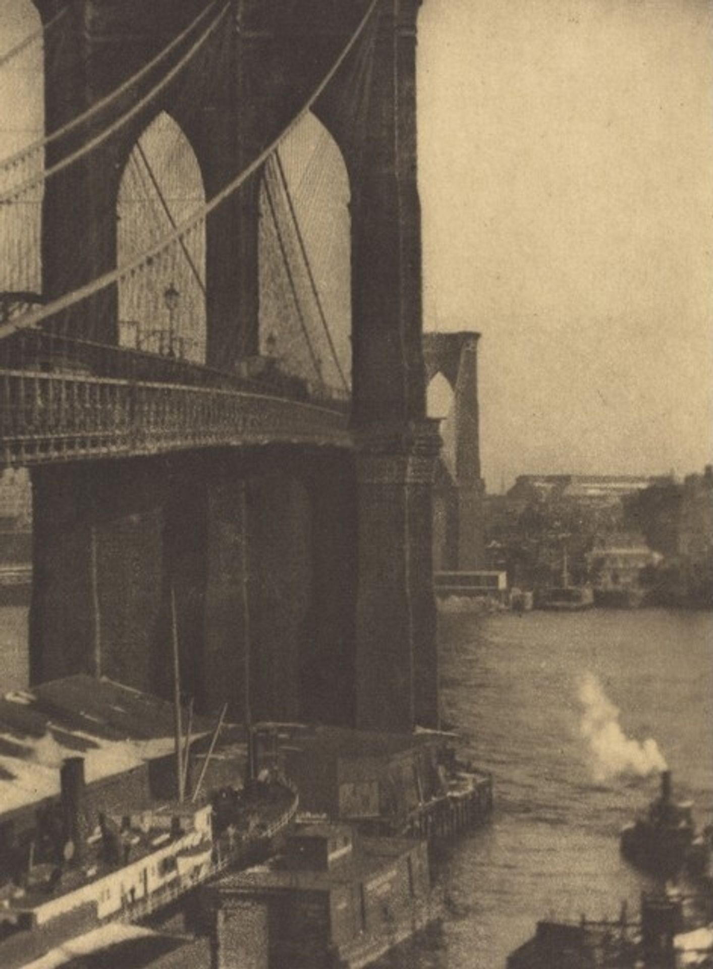 Brooklyn Bridge by Alvin Langdon Coburn