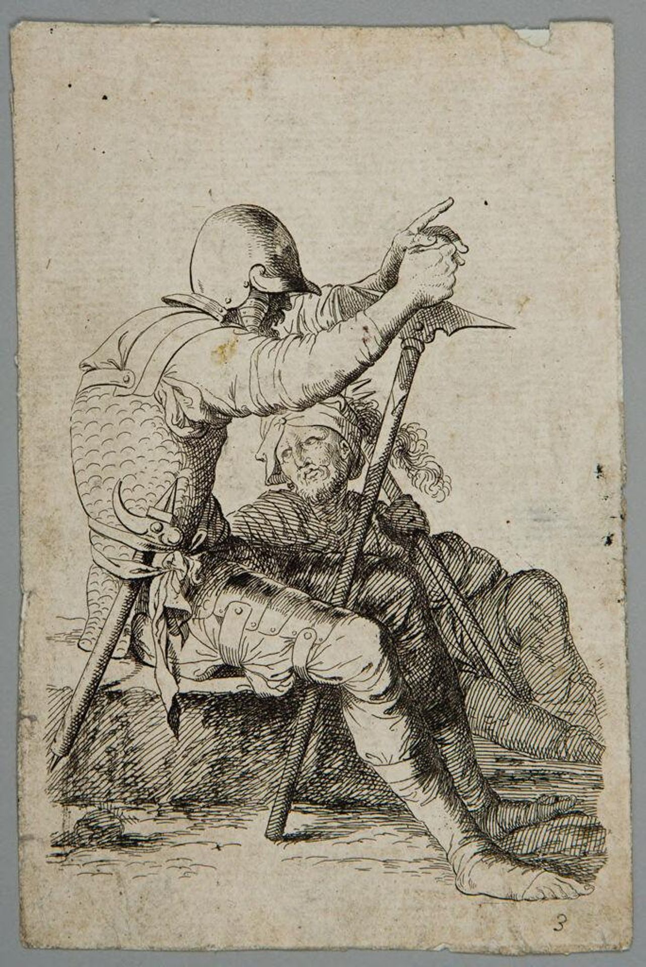 Copy after the Figurine by Salvator Rosa