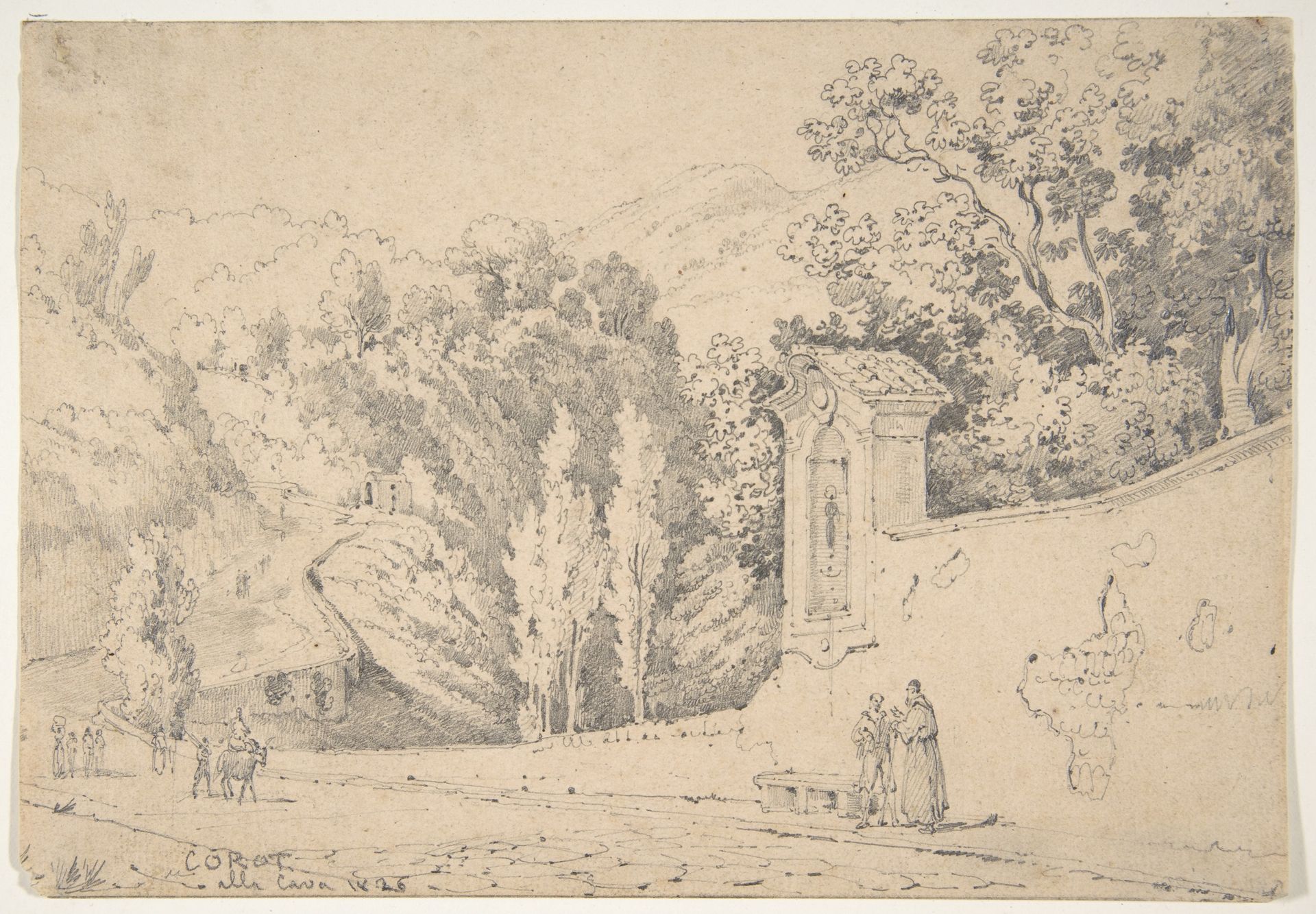 Italian Landscape by Anonymous