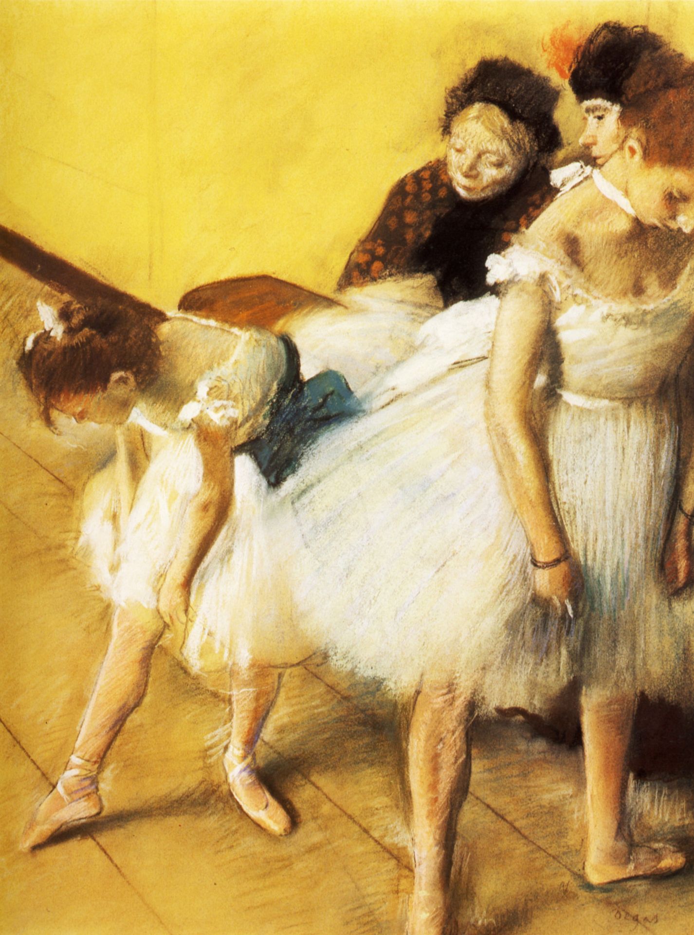 The Dancing Examination by Edgar Degas