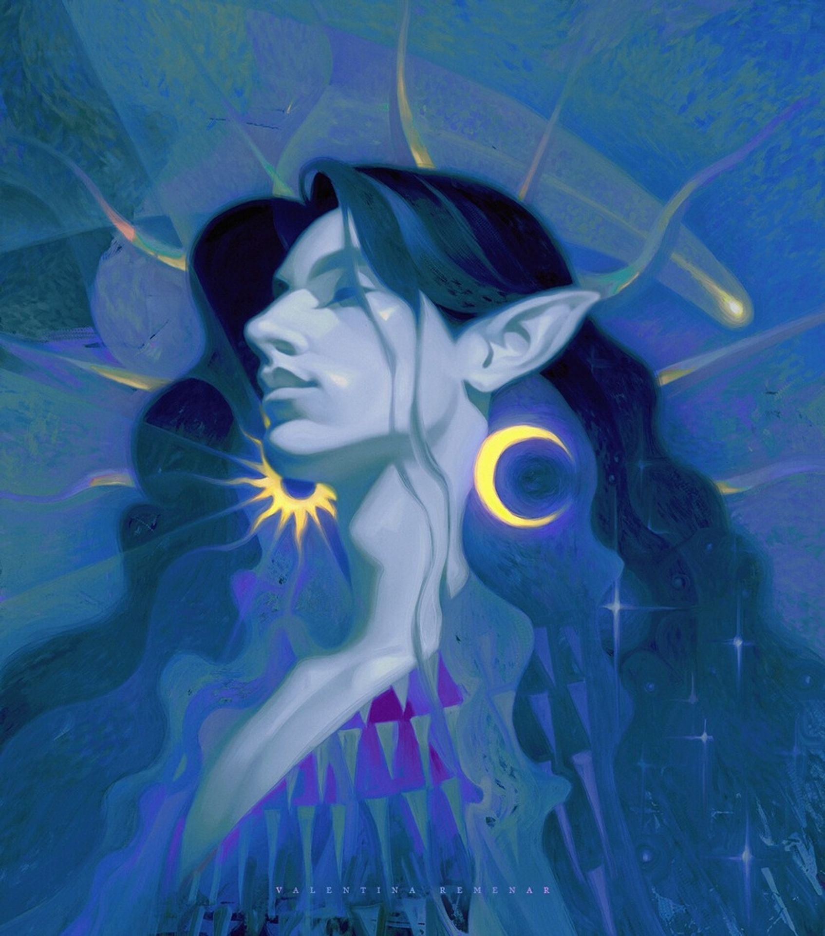 Sun and Moon by Valentina Remenar
