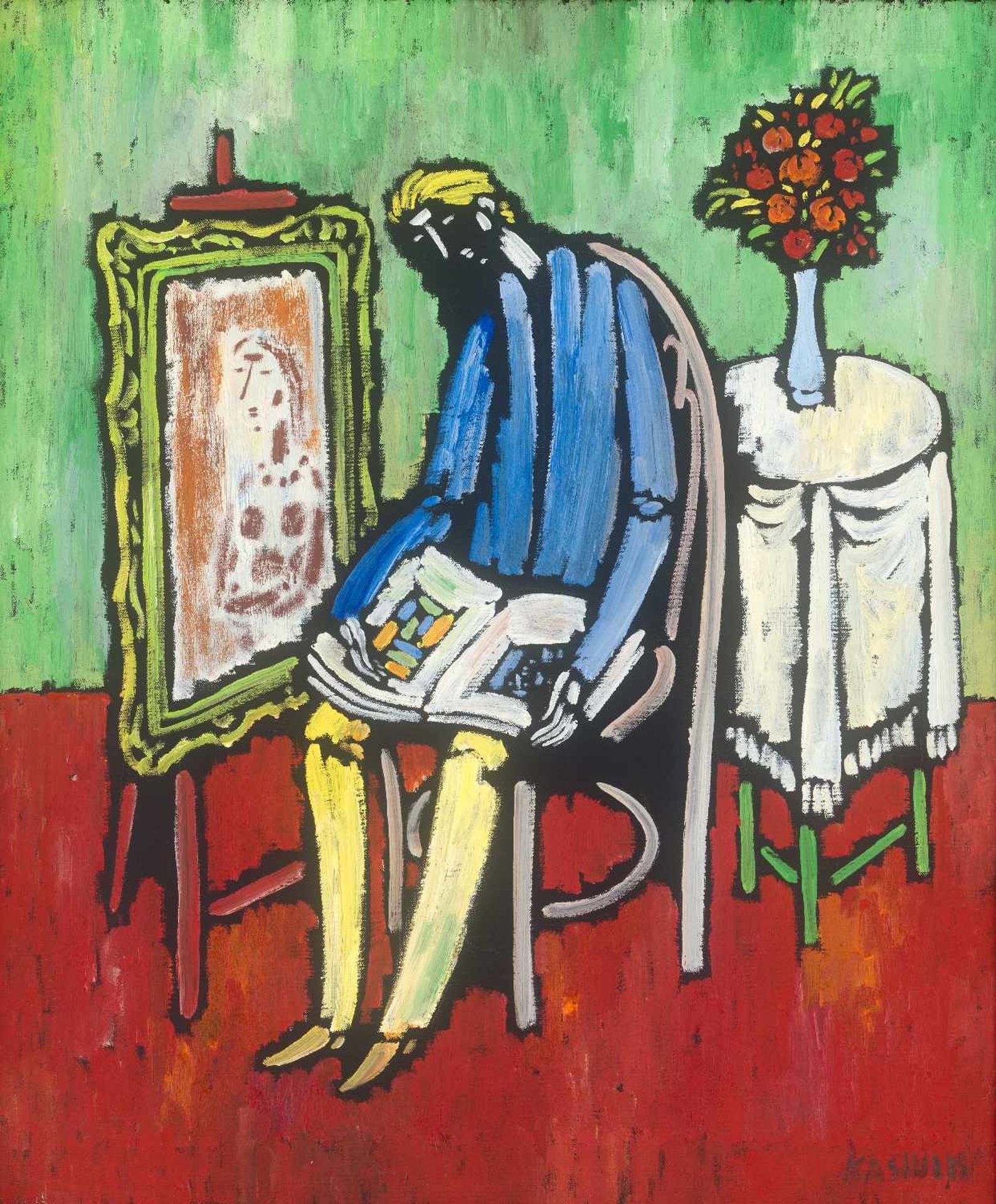 The Artist Thinking by Vytautas Kasiulis