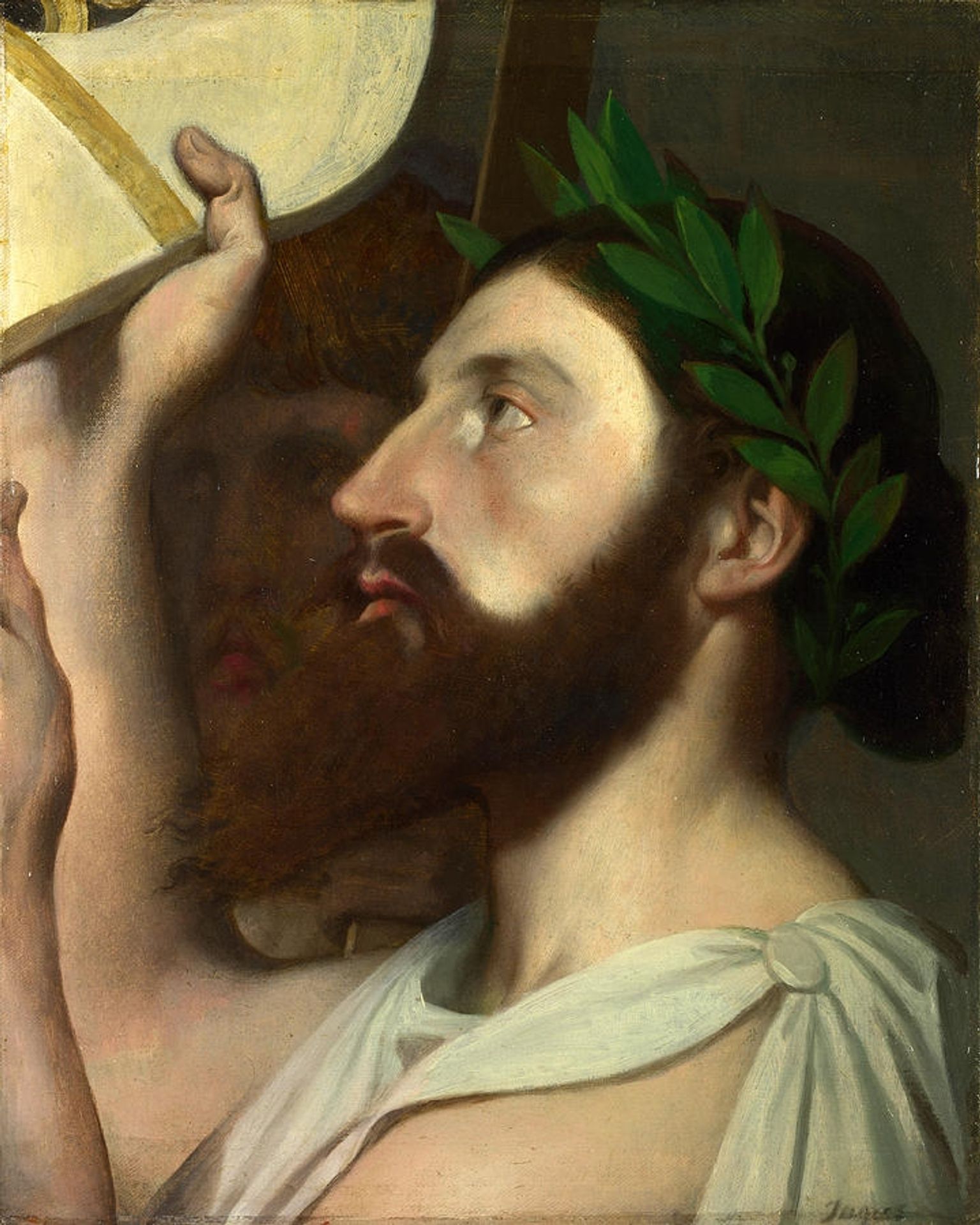 Pindar and Ictinus by Jean Auguste Dominique Ingres