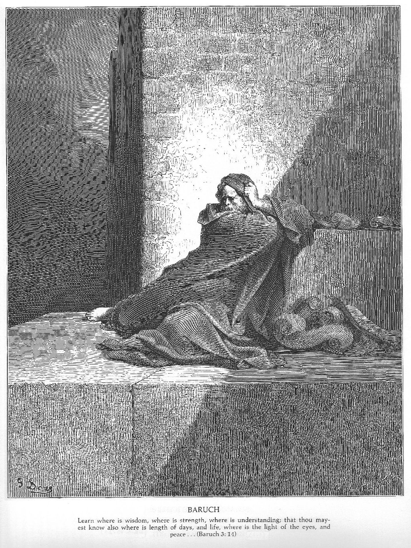 Baruch by Gustave Dore