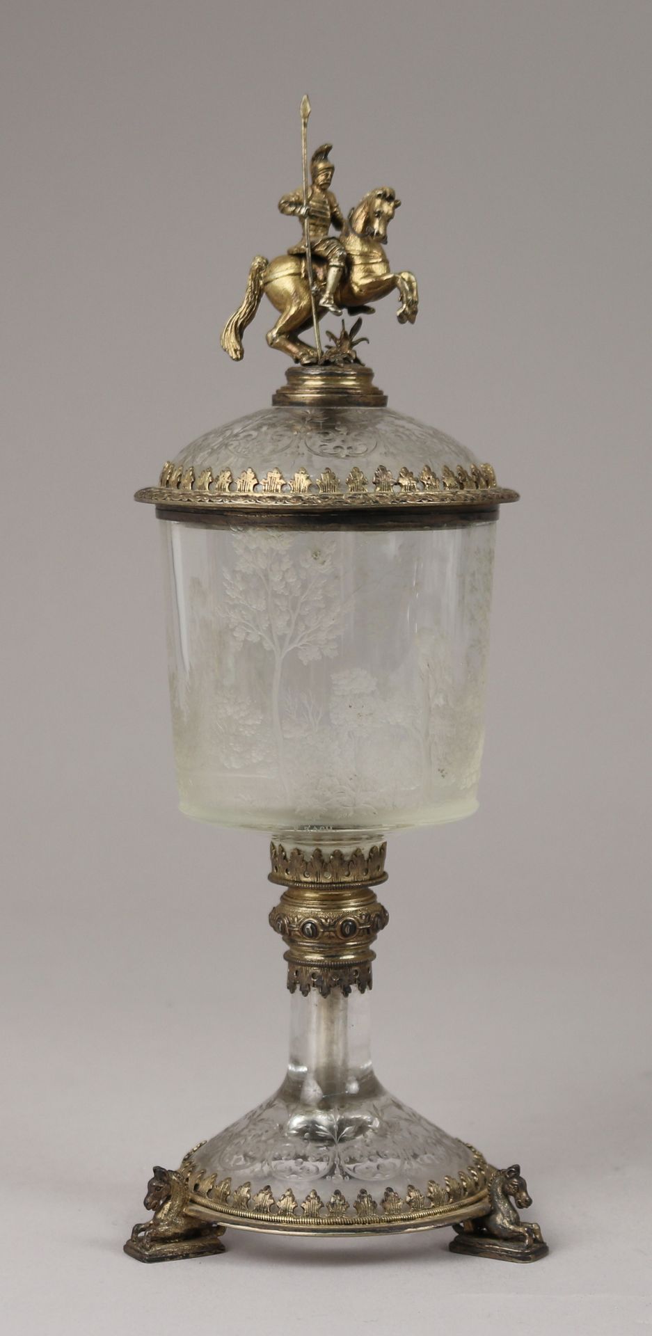 Standing cup with cover by Franz Paul Zach