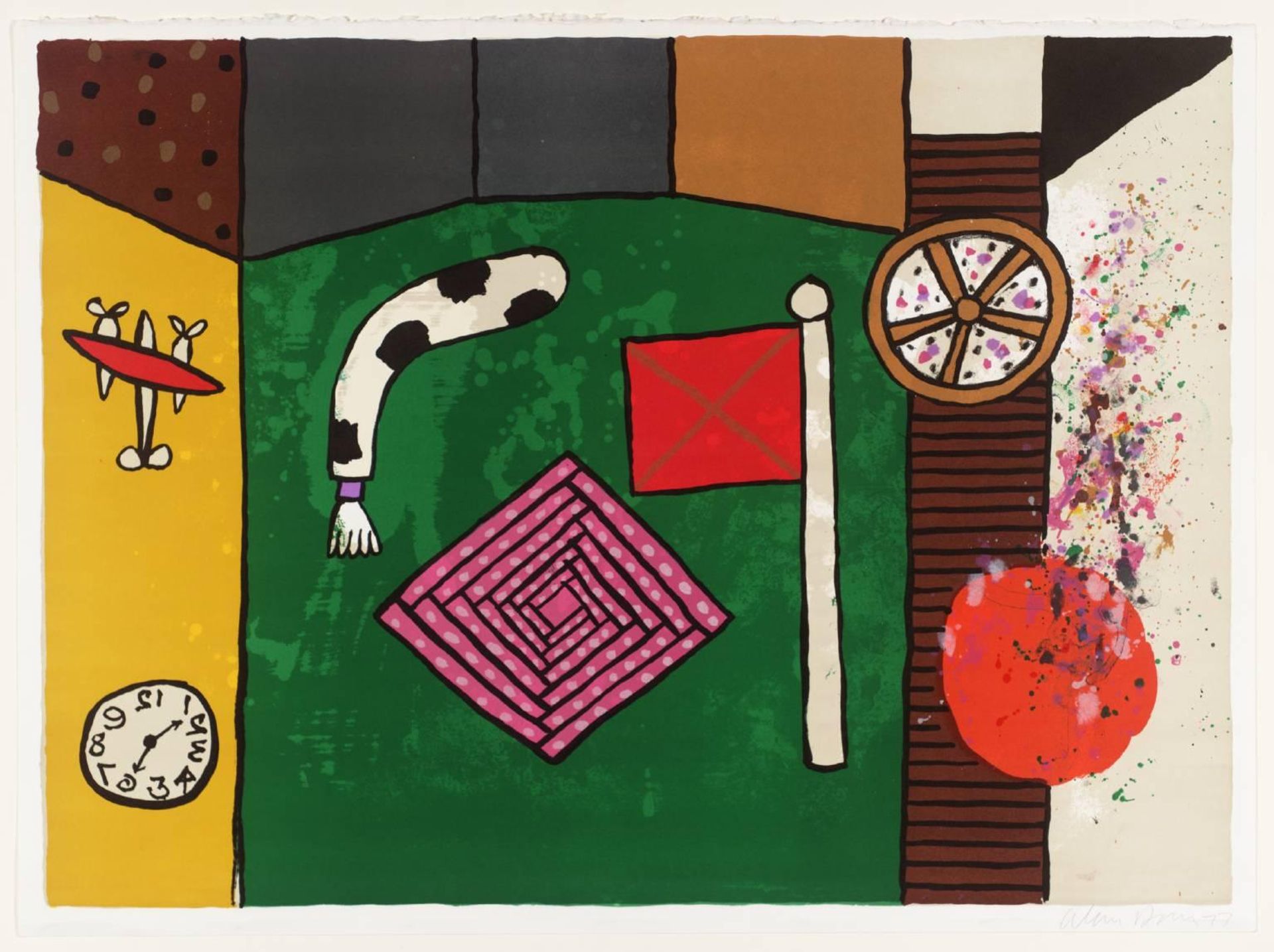 Magic Picture No. 1 by  Alan Davie