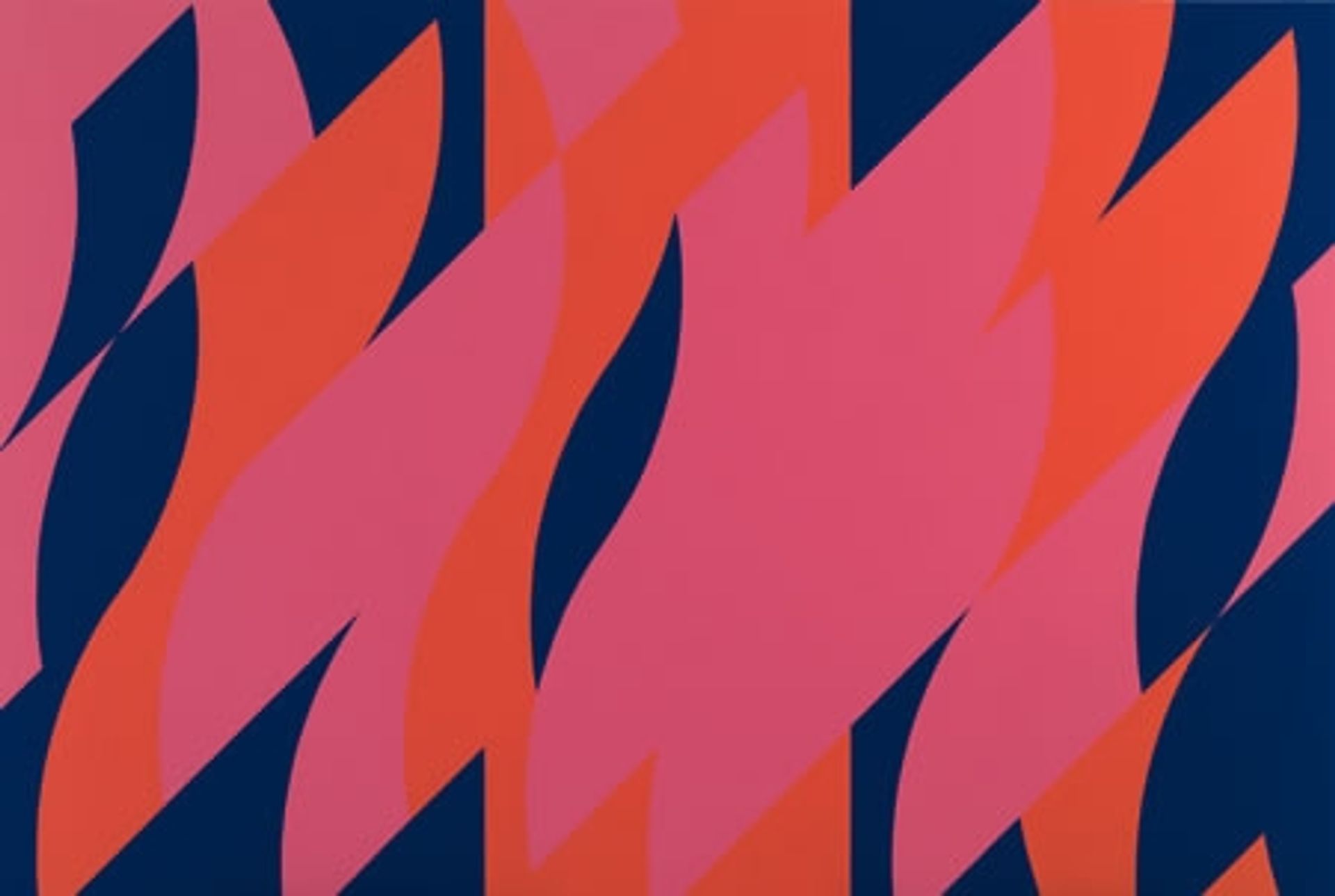 Red with Red 1 by Bridget Riley
