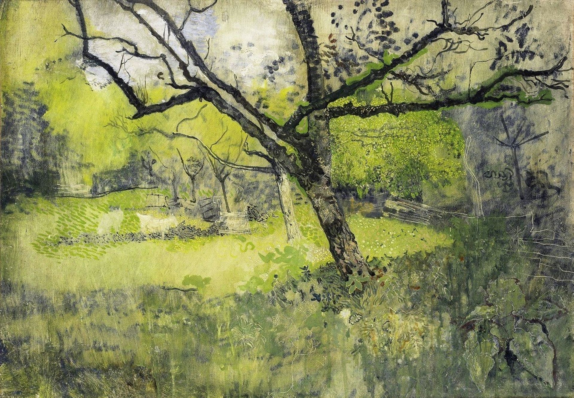 Orchard at Eemnes by Richard Nicolaüs Roland Holst
