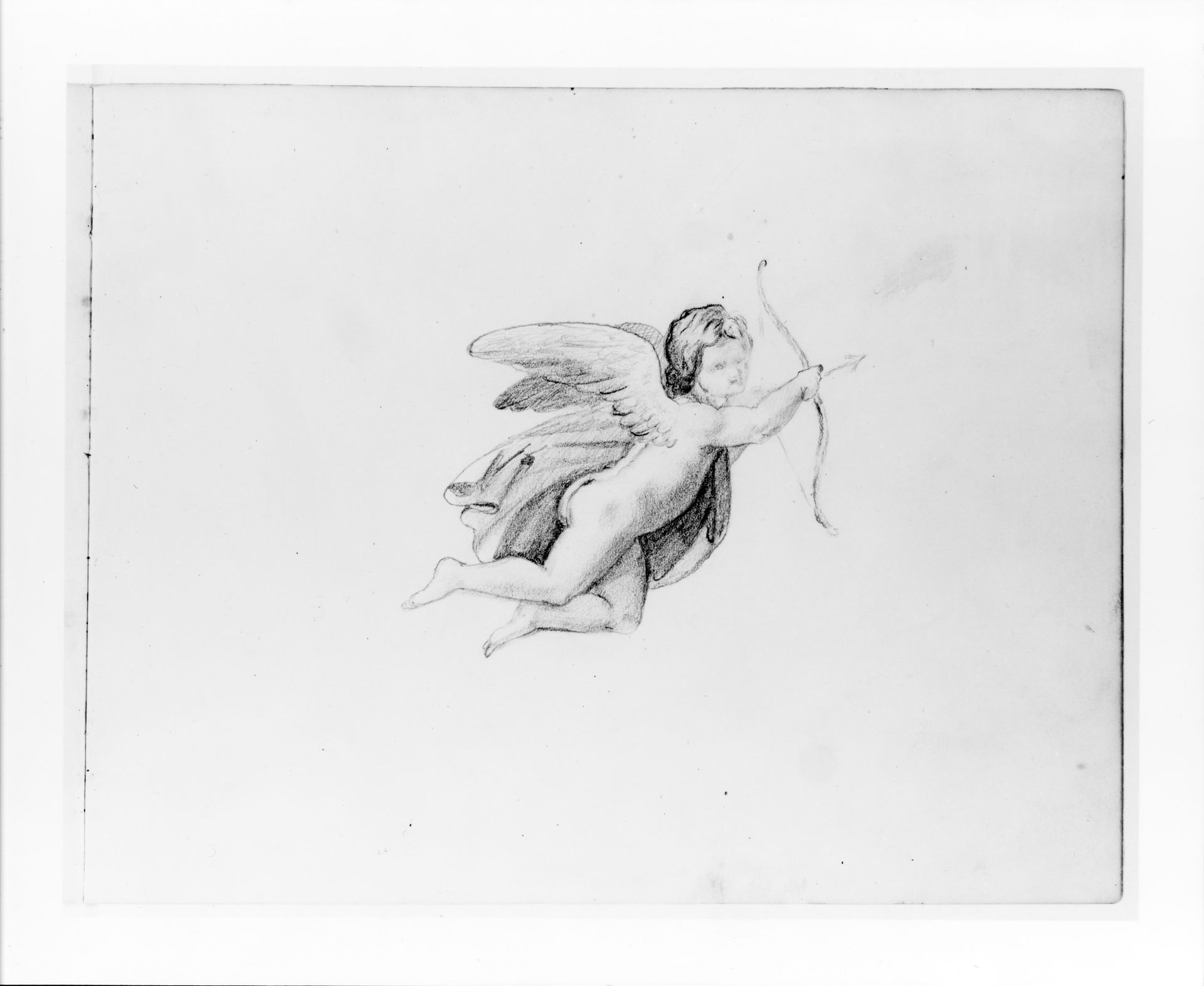Study of Cupid (from Sketchbook) by John Quincy Adams Ward