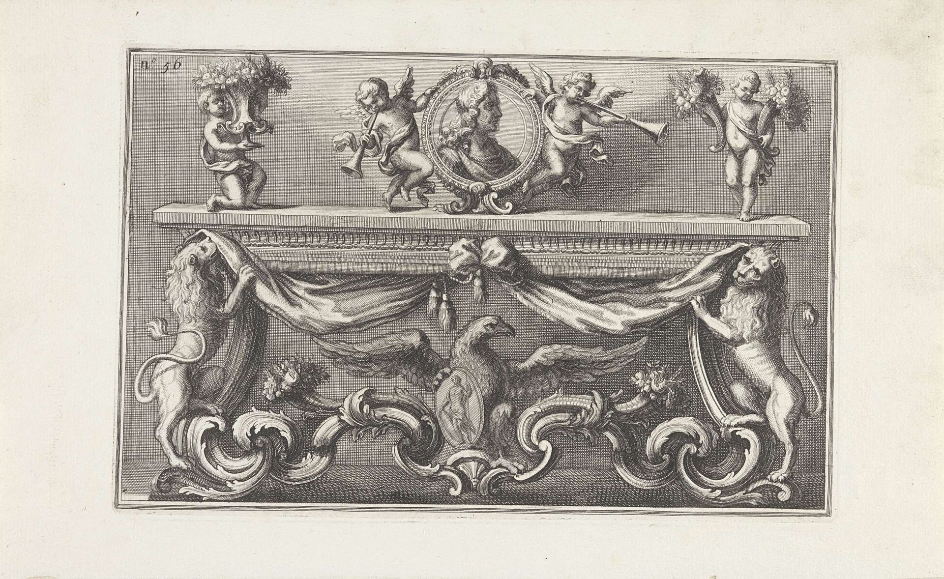 Ornamentele tafel by Maximilian Joseph Limpach