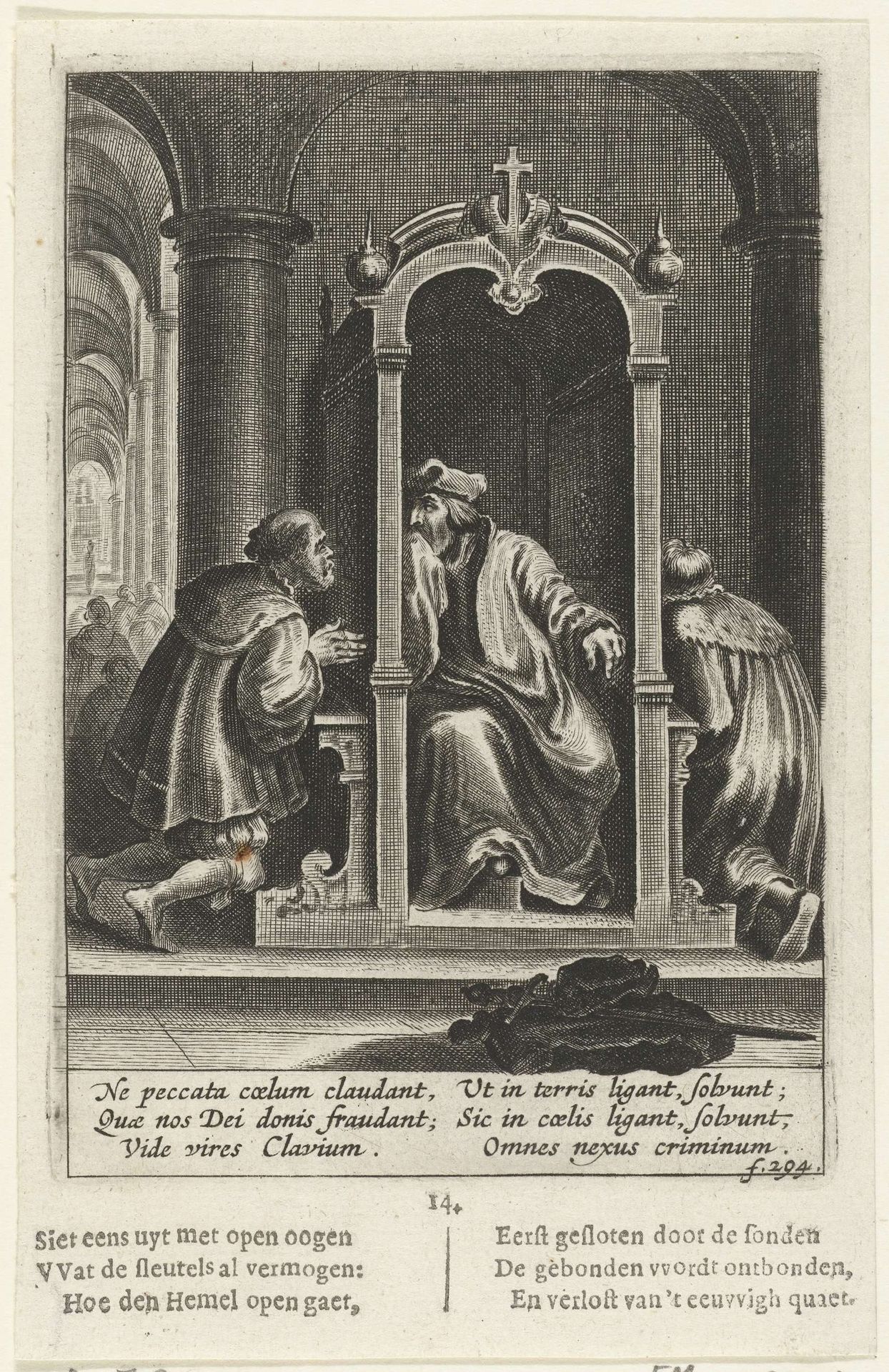 De biecht, 14 by Anonymous