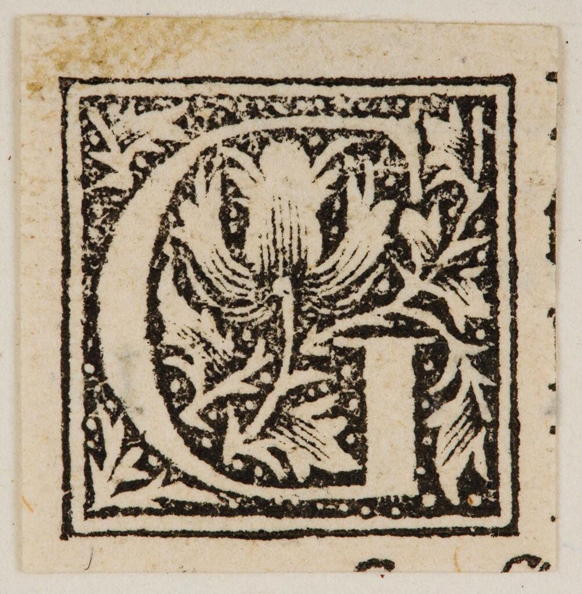 Letter G by Anonymous