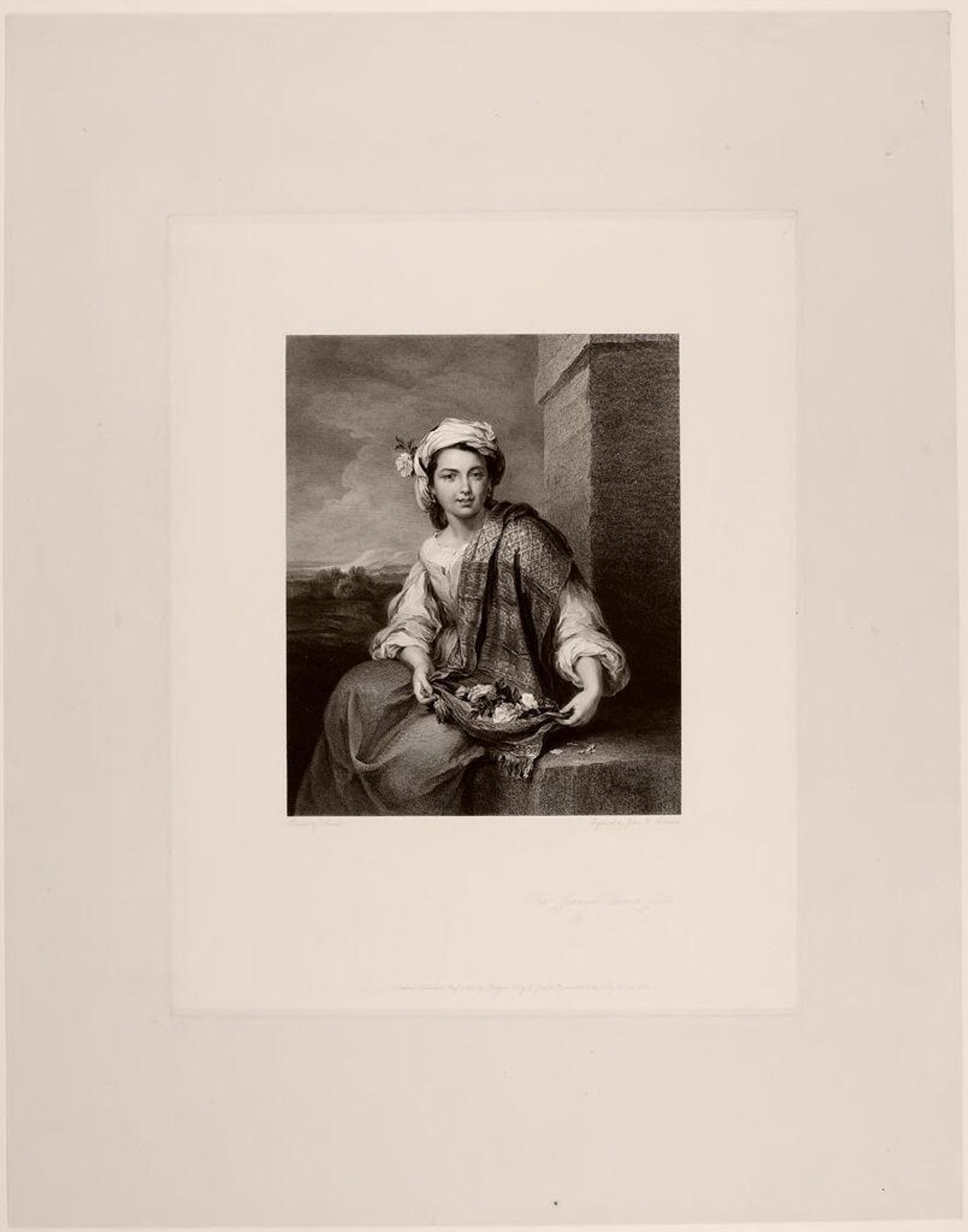 Spanish Flower Girl by John Henry Robinson