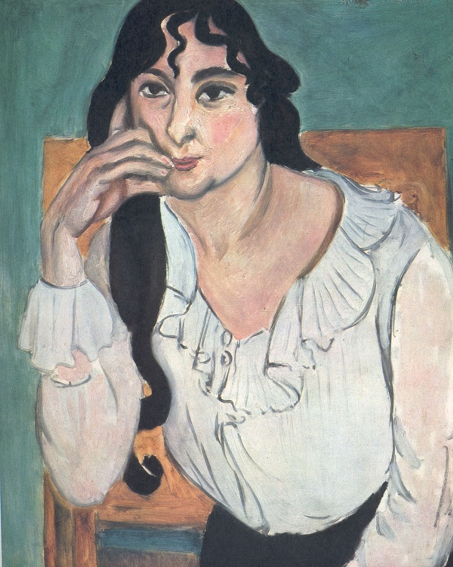 Laurette with a White Blouse by Henri Matisse