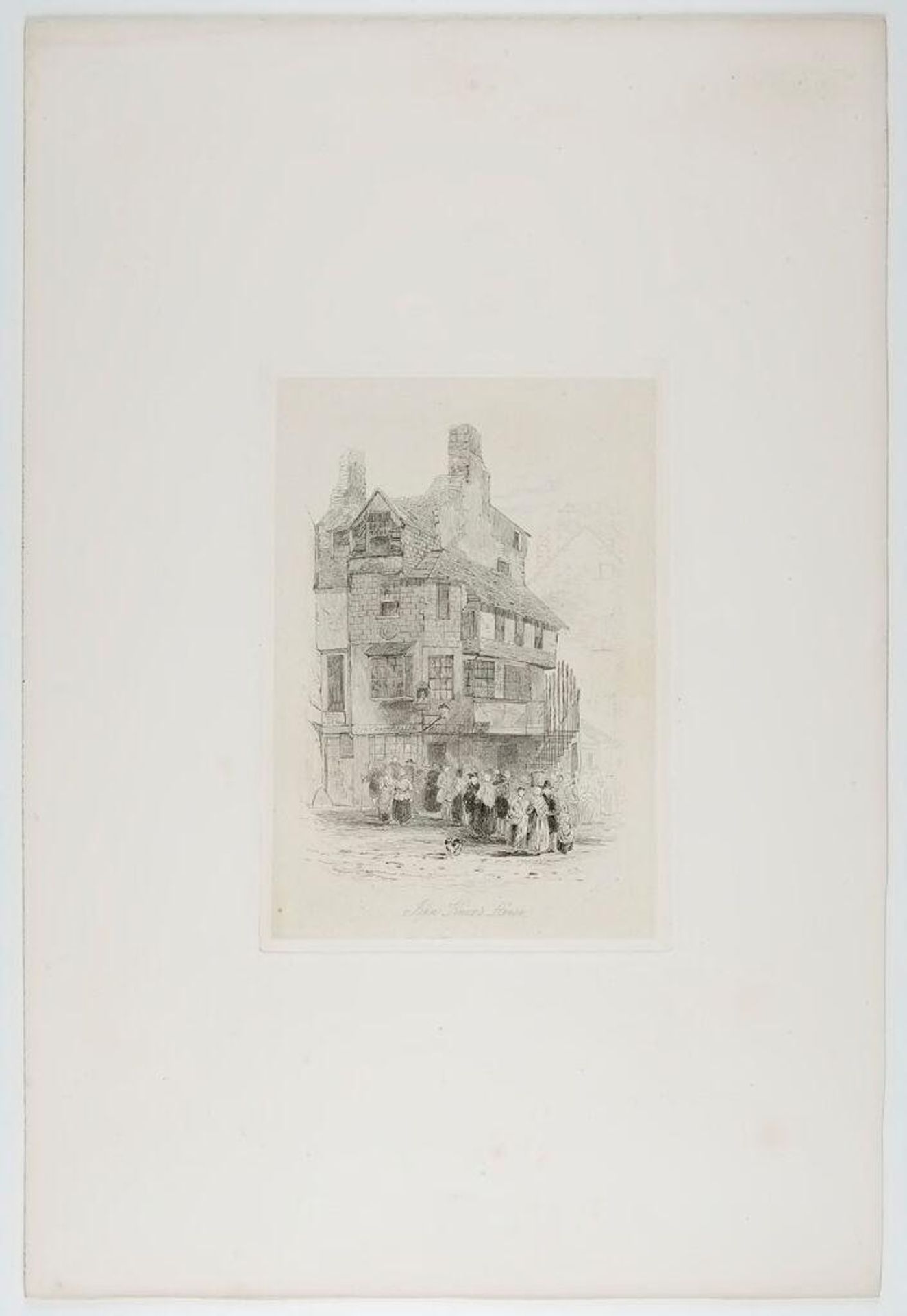 John Knox's House by J. L. Cranstone