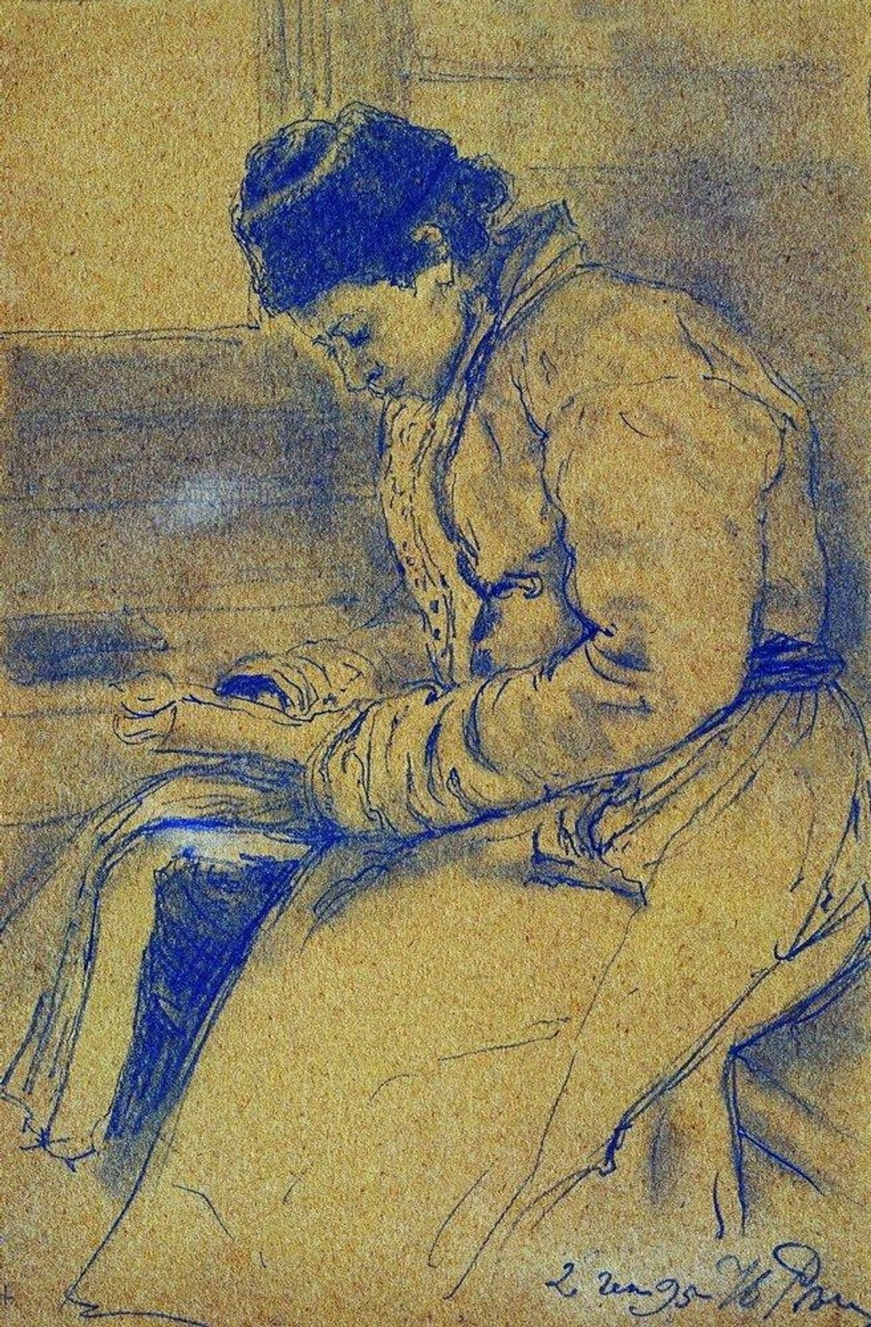 Portrait of a Woman by Ilya Repin
