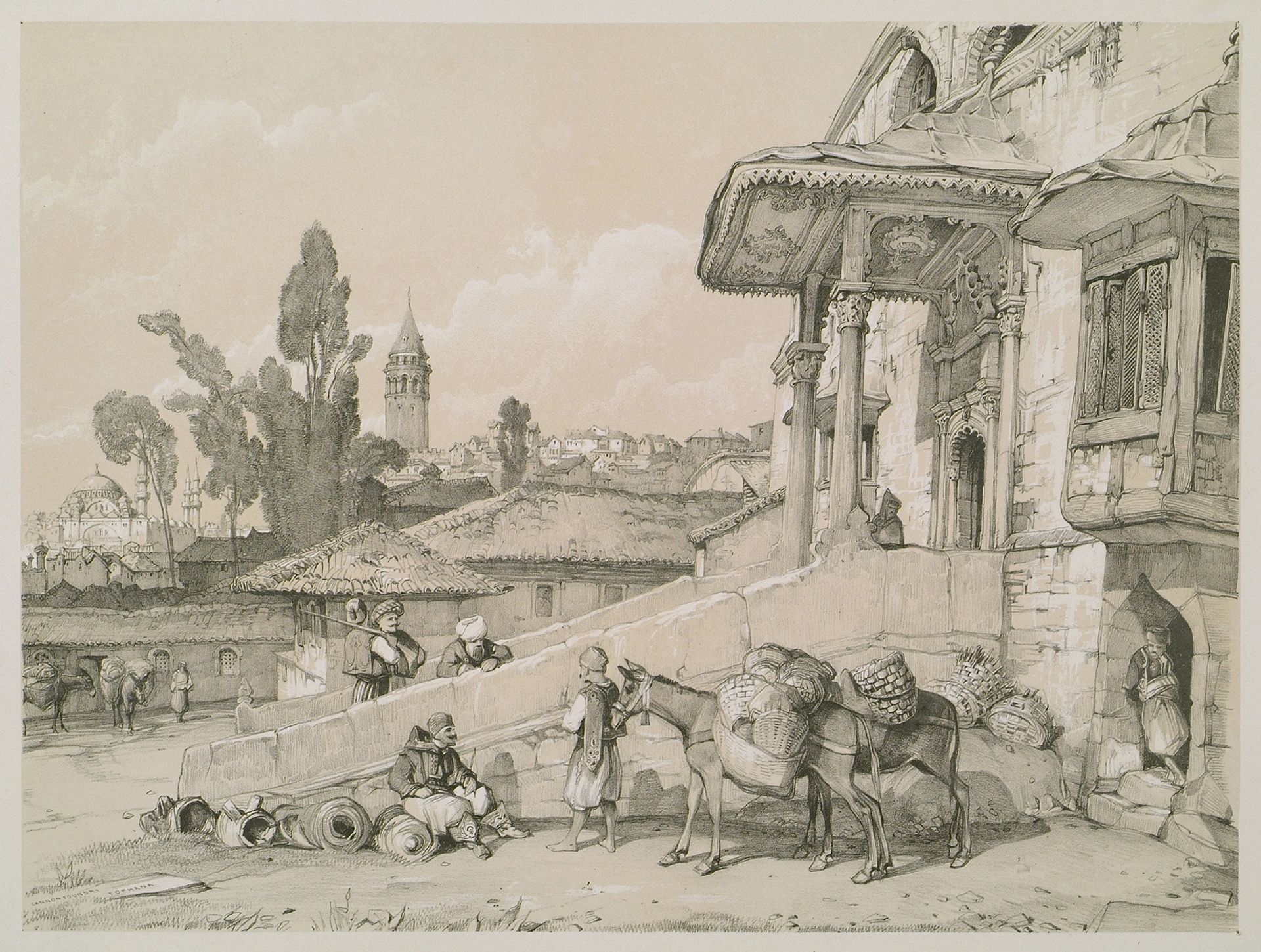 Cannon Foundry, Tophana by John Frederick Lewis