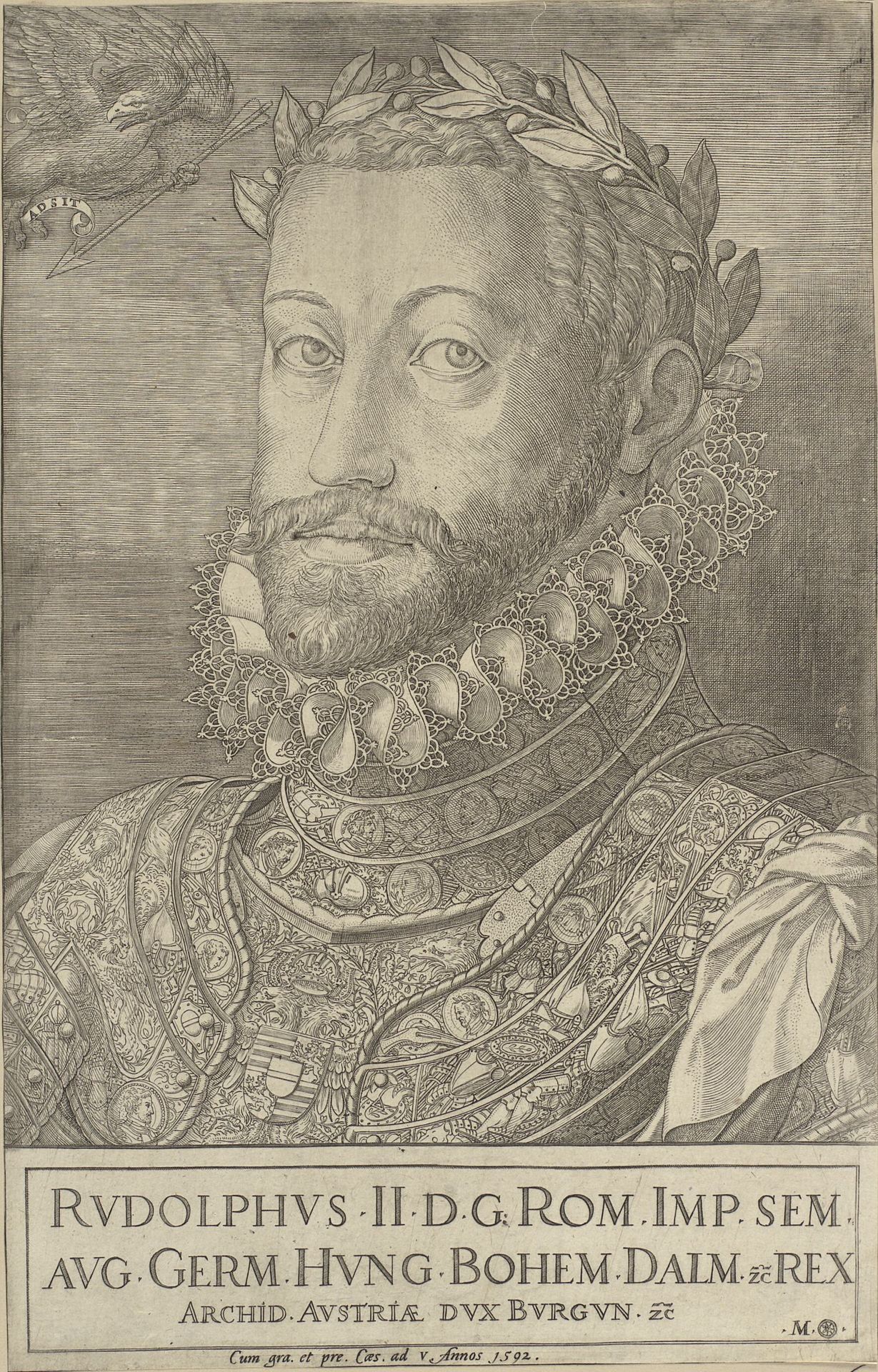 Kejser Rudolf II by Martino Rota