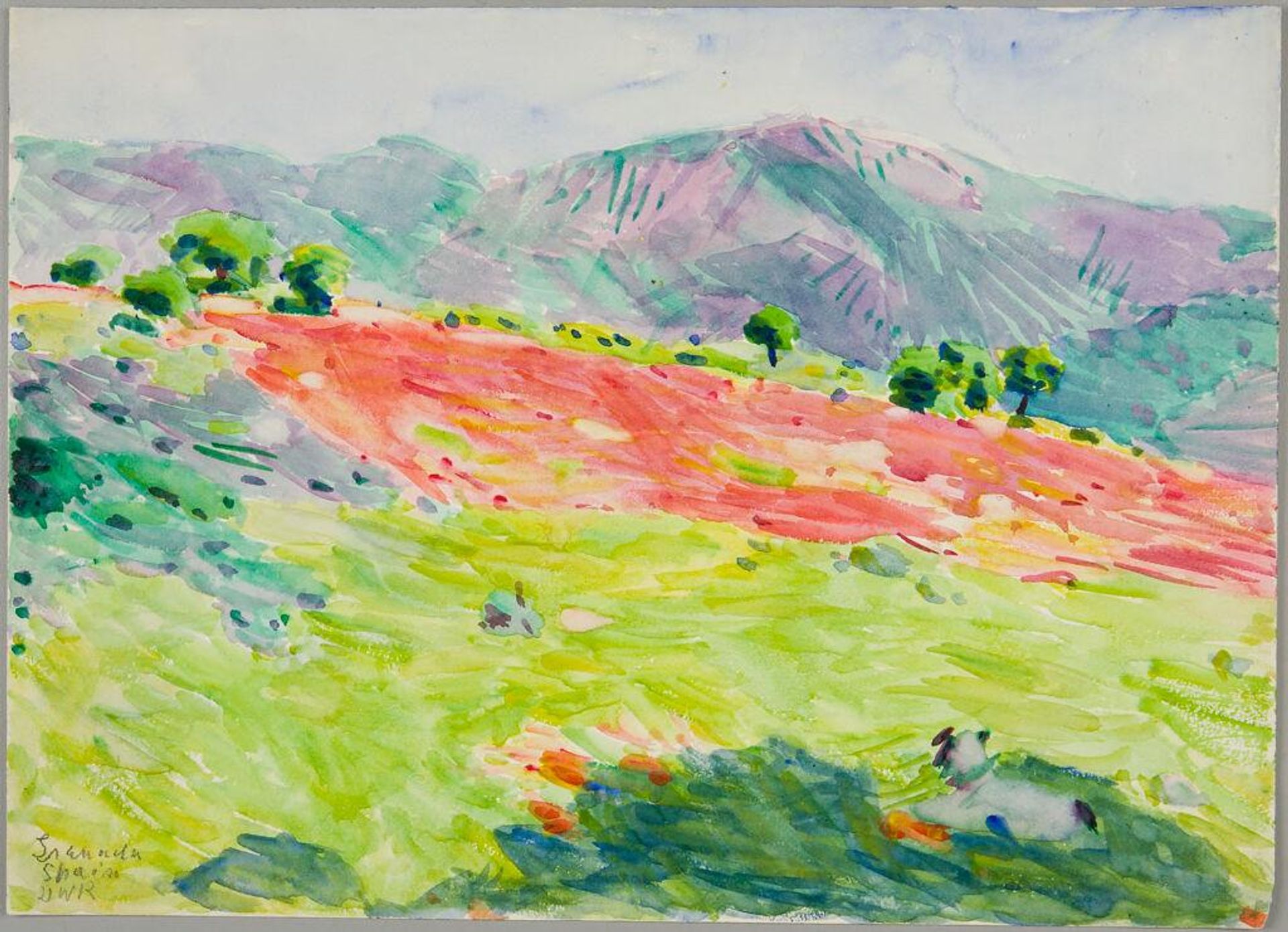 Landscape, Granada, Spain by Denman Waldo Ross
