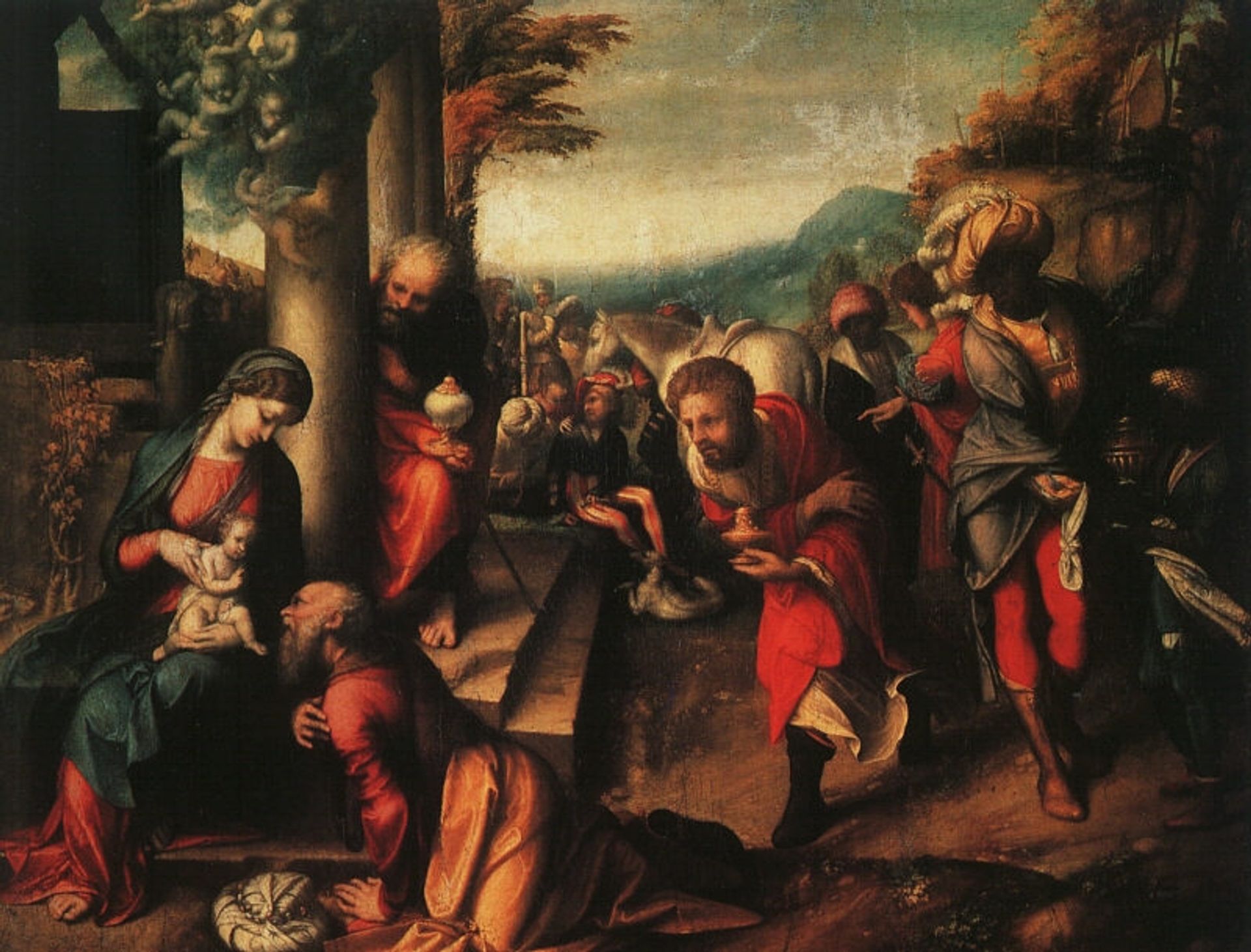 The Adoration of the Magi by Correggio