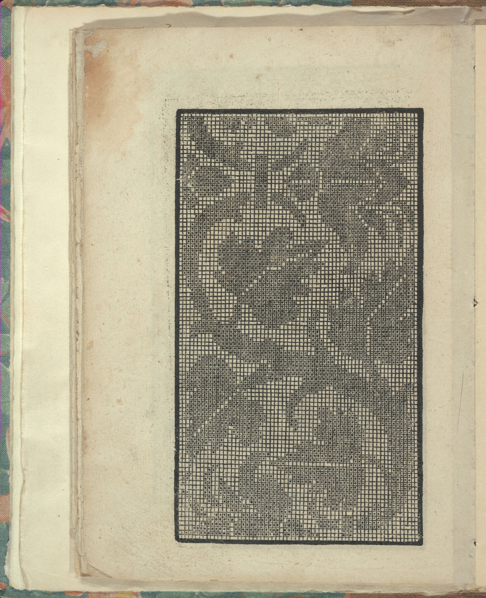 Opera Nova Universali intitulata Corona di racammi, page 19 (verso) by Giovanni Andrea Vavassore