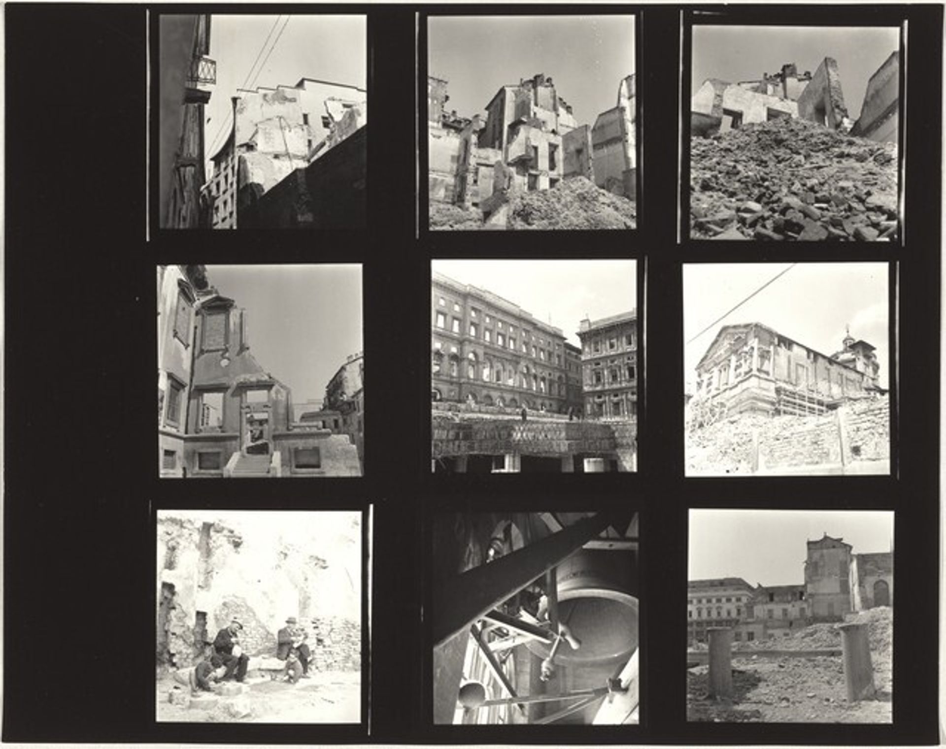 Trip with father--Milan no number by Robert Frank