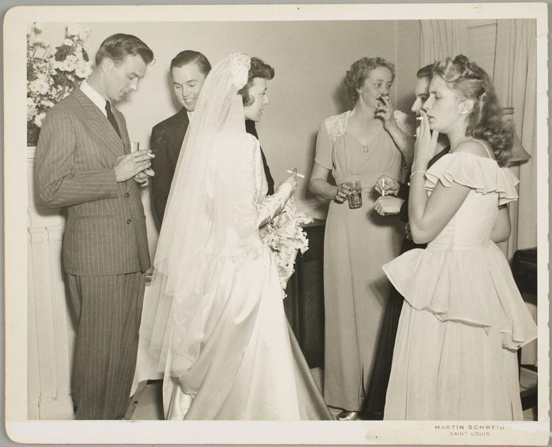 Untitled (wedding reception, St. Louis, Missouri) by Martin Schweig