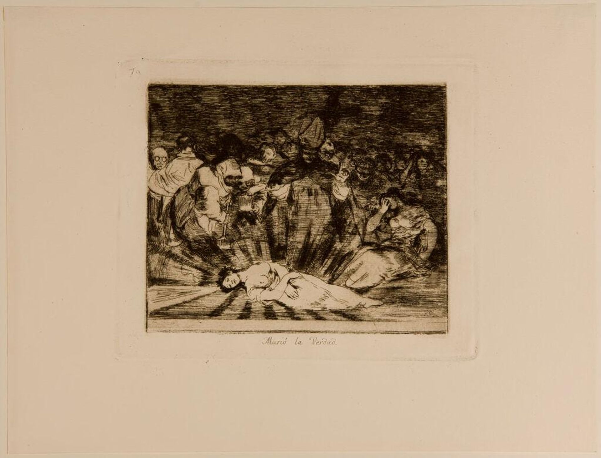 Truth Is Dead by Francisco JosÃ© de Goya y Lucientes