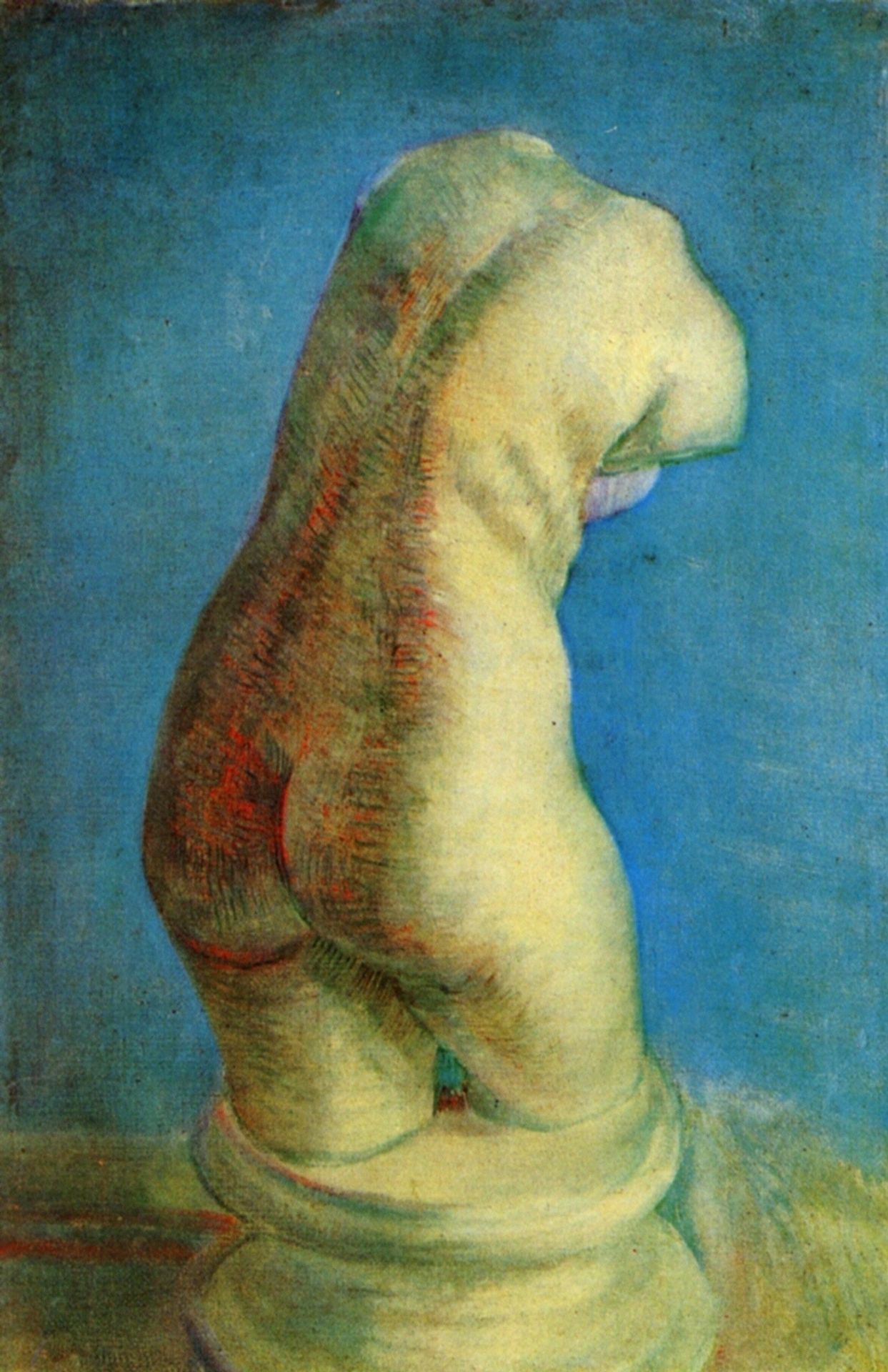 Plaster Statuette of a Female Torso by Vincent van Gogh