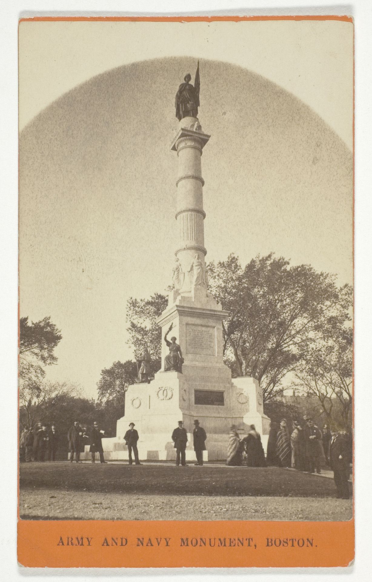 Army and Navy Monument, Boston by Anonymous
