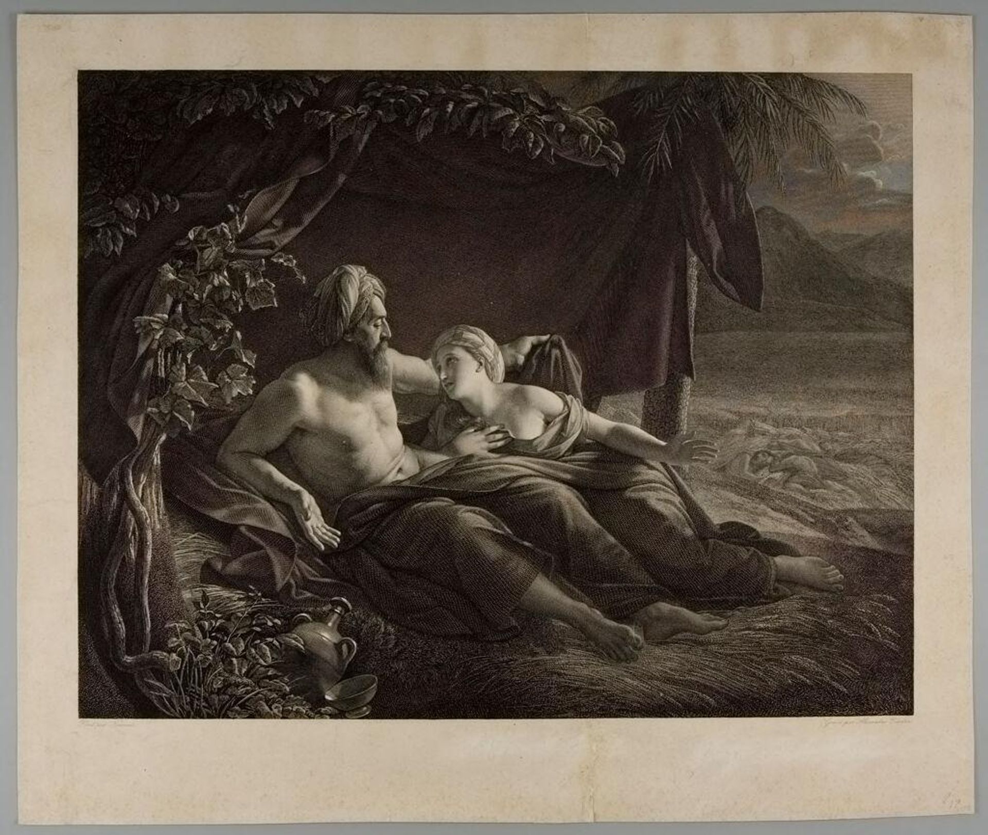 Ruth and Boaz by Pierre Alexandre Tardieu