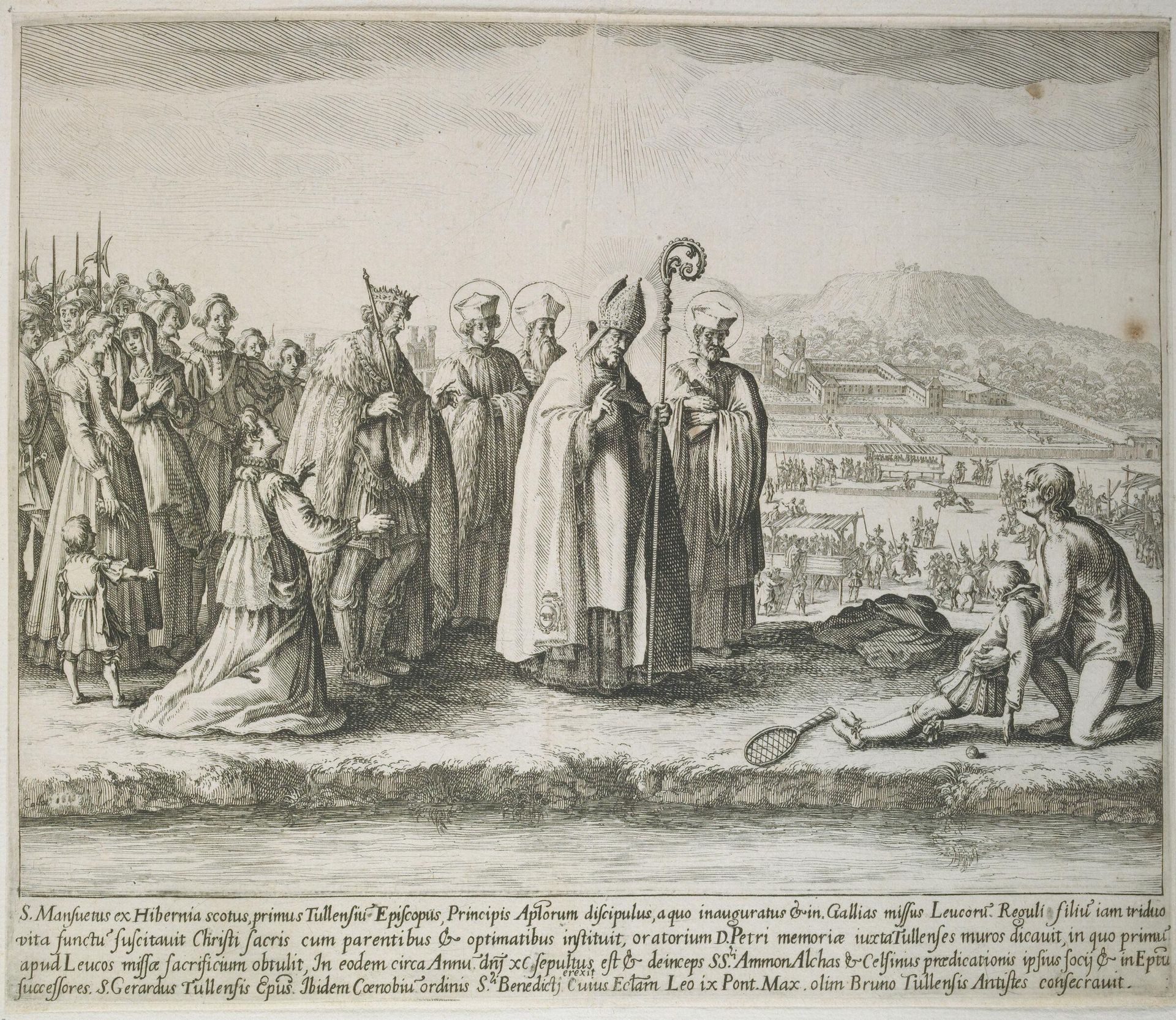 Saint Mansuy by Jacques Callot